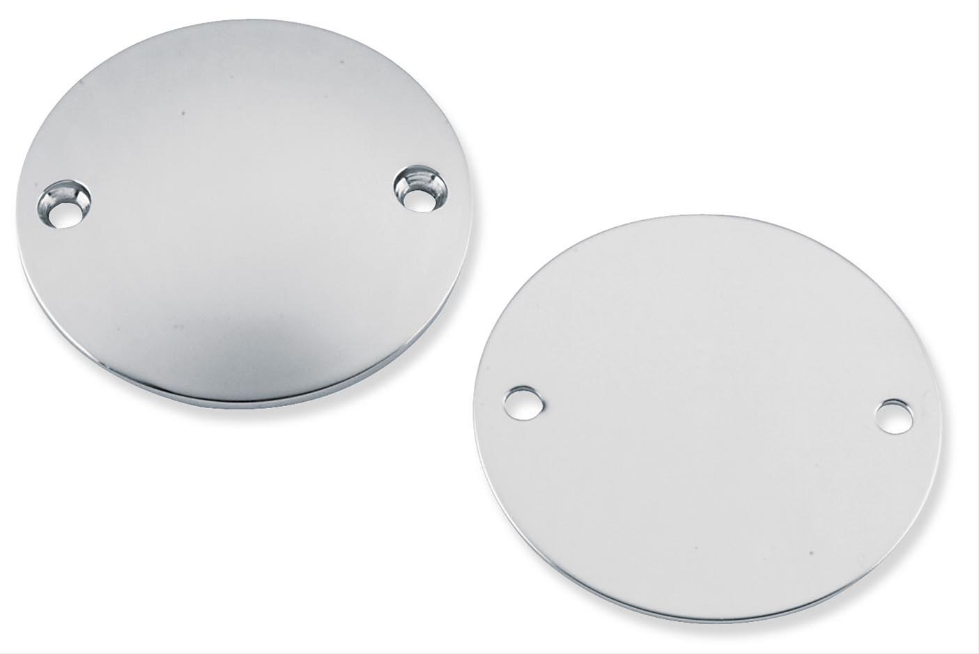 Biker's Choice Domed Ignition Covers 490785 Cover, Domed, Steel, Chrome, Harley-Davidson®, Each