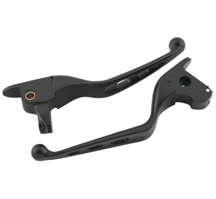 Biker's Choice Tri-Hole Levers 491155 Brake and Clutch Lever TRI-HOLE LEVER SET BLACK BLK