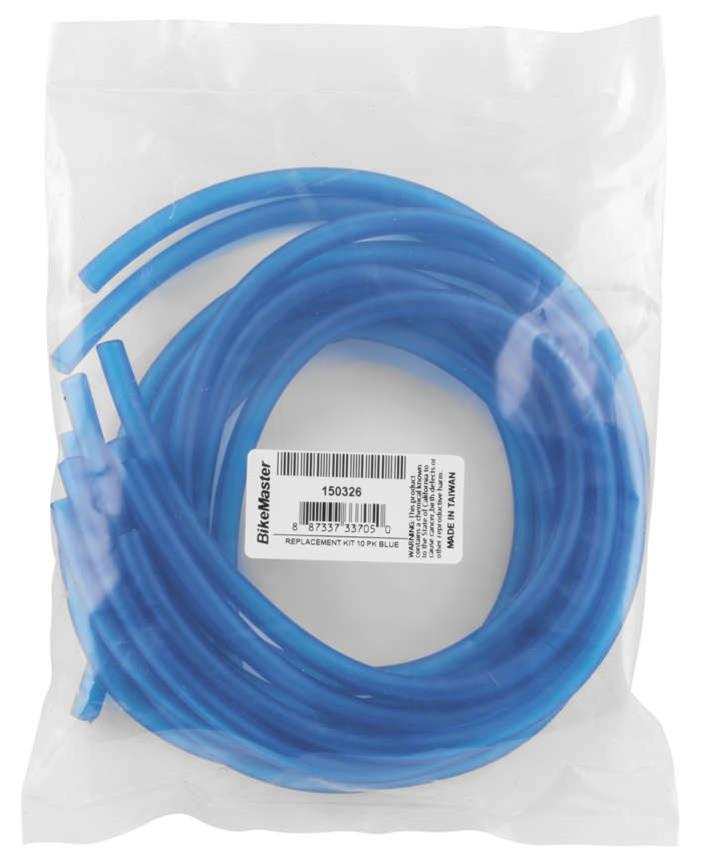 BikeMaster Fuel Tank Cap Vent Hoses 150326 Powersports Plastics, Replacement Kit 10 Pk Bluee thumbnail 2
