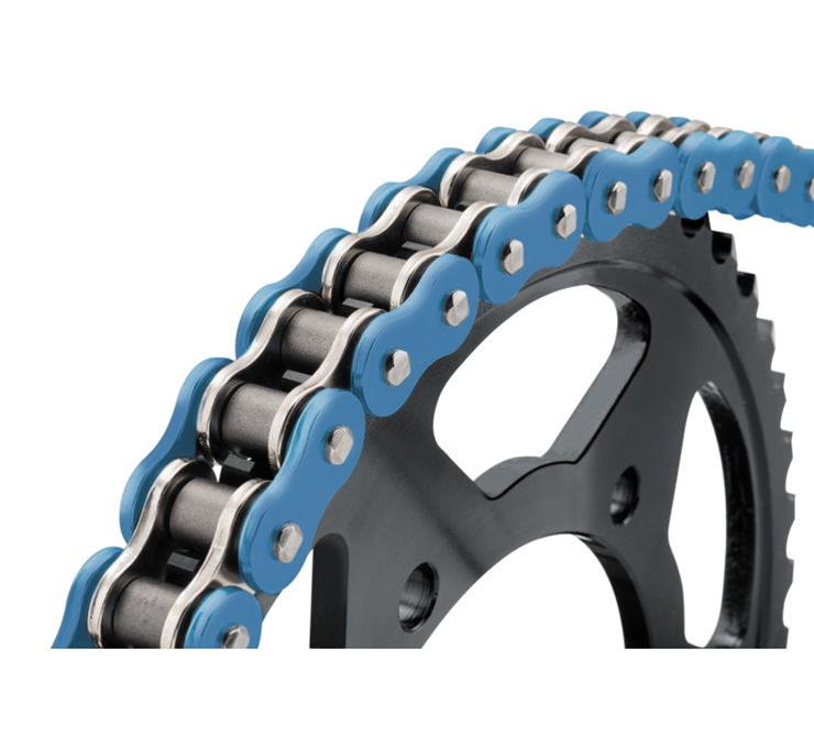 BikeMaster BMXR Series Chains 197477 drive chain 525X150 ORING CHAIN BLU BLU