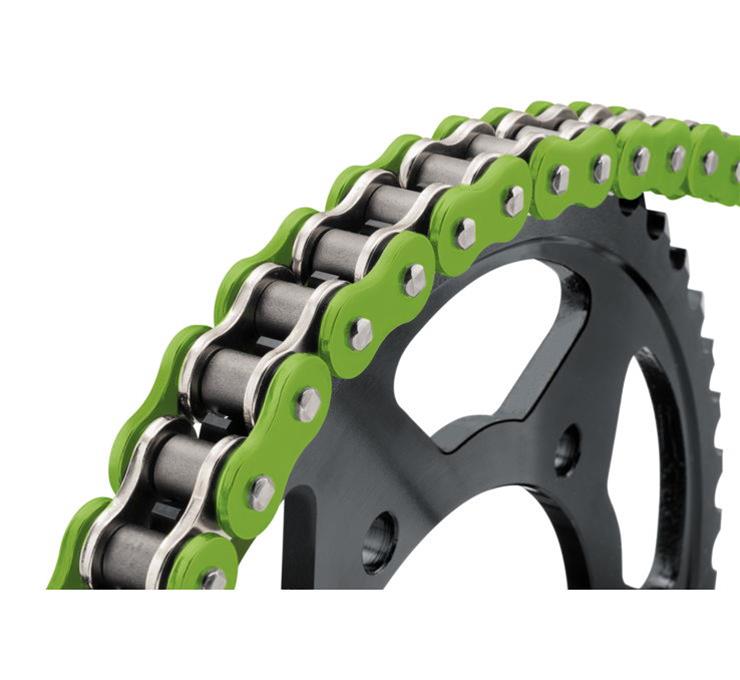 BikeMaster BMXR Series Chains 197684 drive chain 530X150 ORING CHAIN GRN GRN