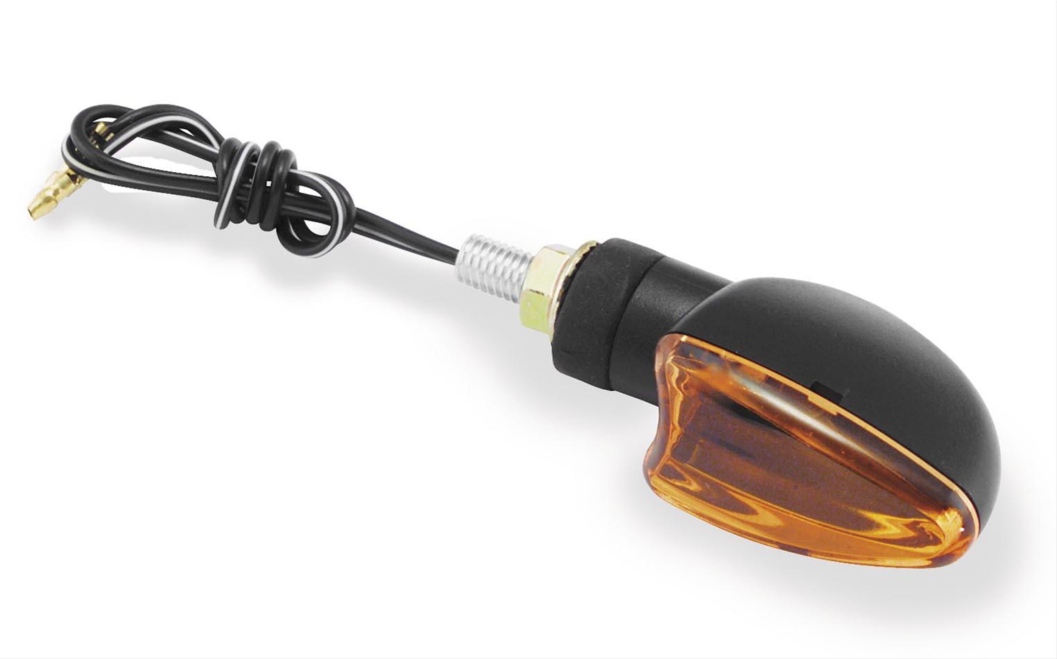 BikeMaster 266011 BikeMaster Universal Mini Stalk Turn Signals Summit