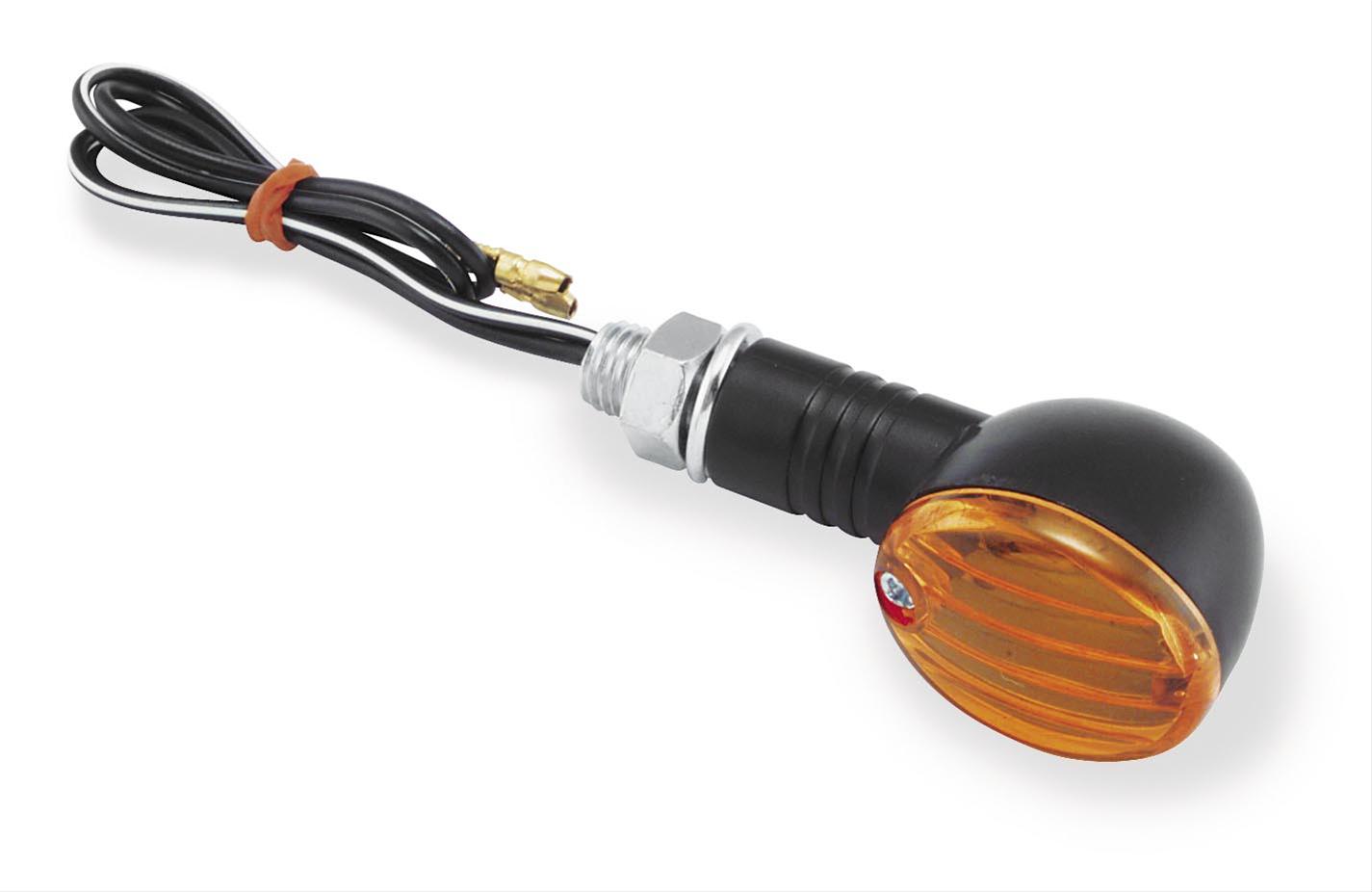BikeMaster 266015 BikeMaster Universal Mini Stalk Turn Signals Summit