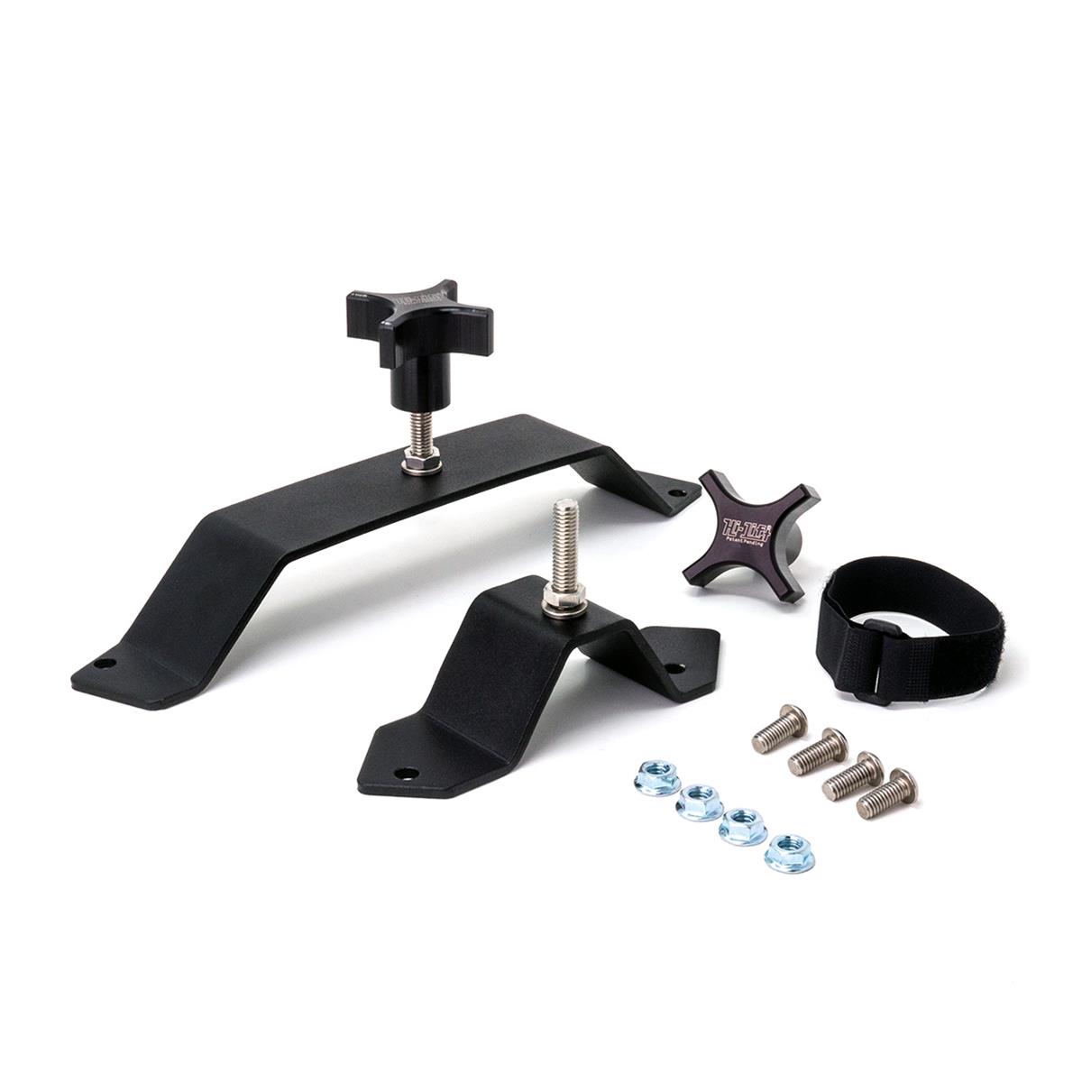 Hi-Lift Jack Company Underseat Mounts JGUS-200 Mounts, Hi-Lift, Under Seat Mount, Steel, Black Powdercoatted, Jeep, Kit