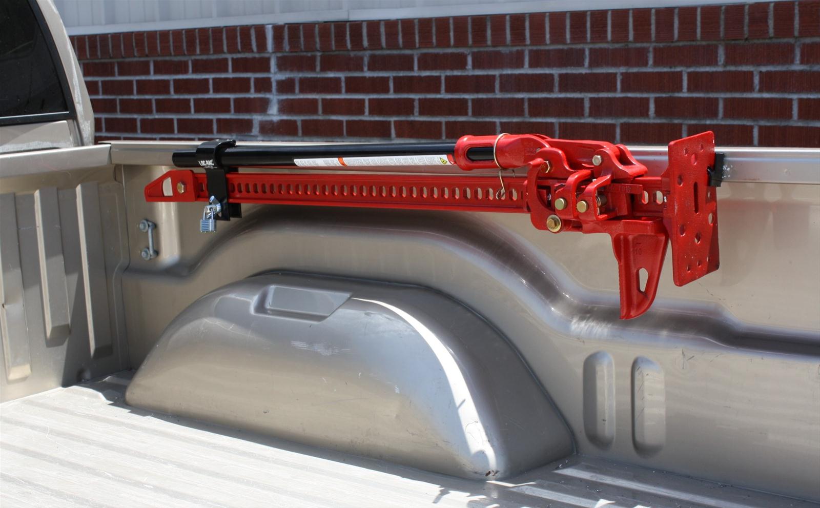 Hi-Lift Jack Company Loc-Racs LR-200 Accessories, Loc-Rac, Steel, Truck Bed Mount, Locking Device, Lock Included, Each thumbnail 2