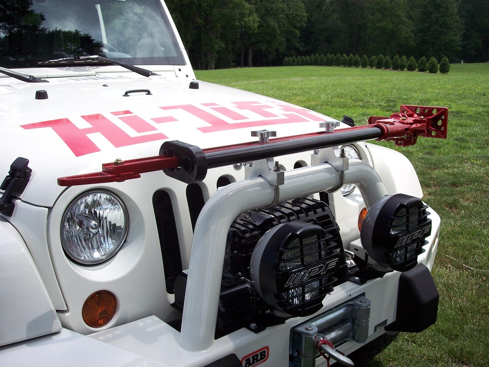 Hi-Lift Jack Company Tube Mounts TM-750 Mount, Hi-Lift, Aluminum, Natural, Designed To Fit 2 in. To 3 in. Diameter Tubing, Each thumbnail 2