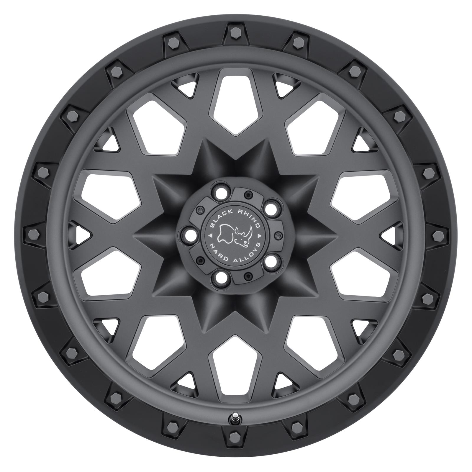 Black Rhino Wheels 1795SPK-85127G71 Black Rhino Sprocket Matte Gunmetal