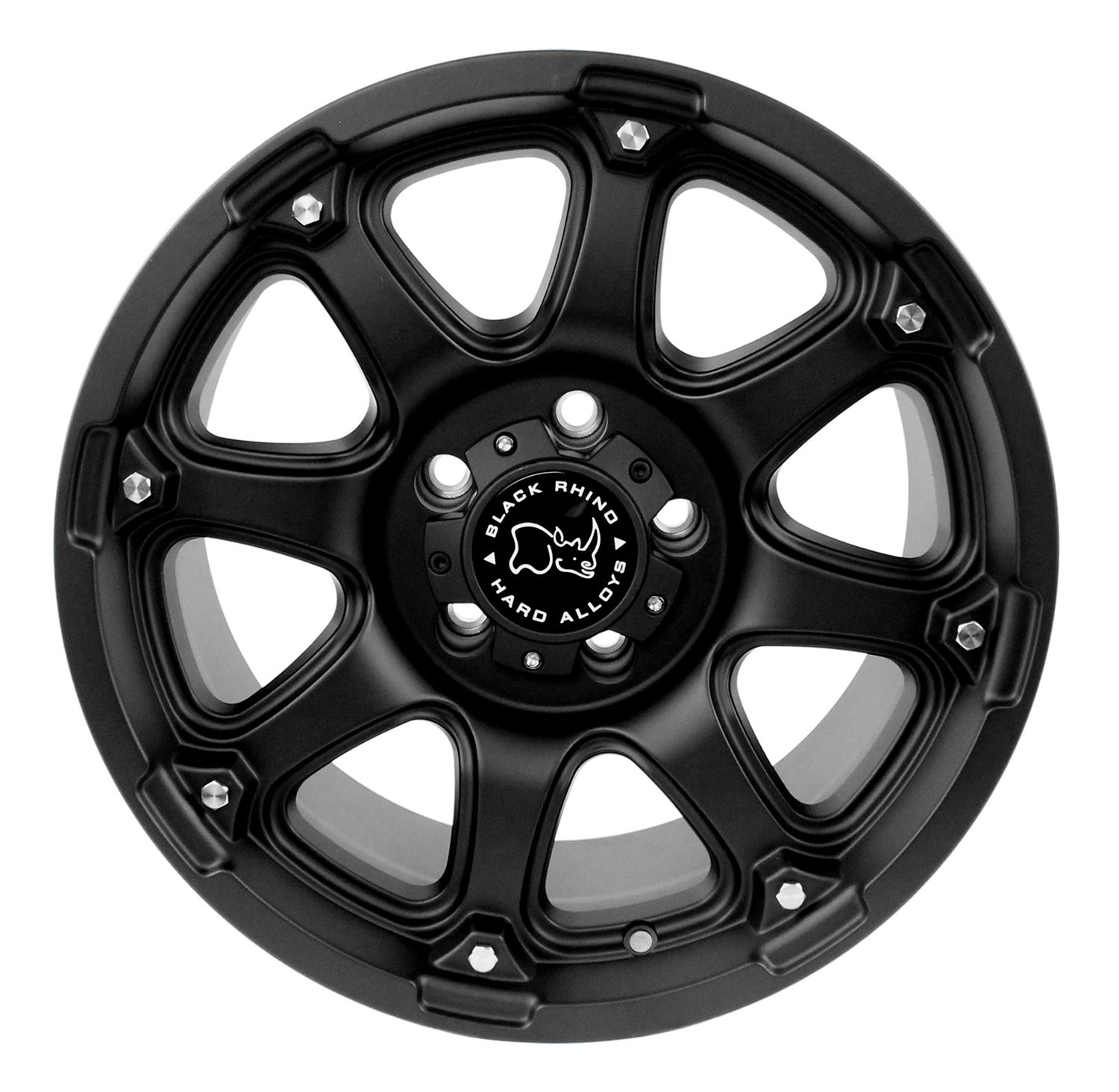 Black Rhino Wheels 1790GLA-25127M78 Black Rhino Glamis Matte Black