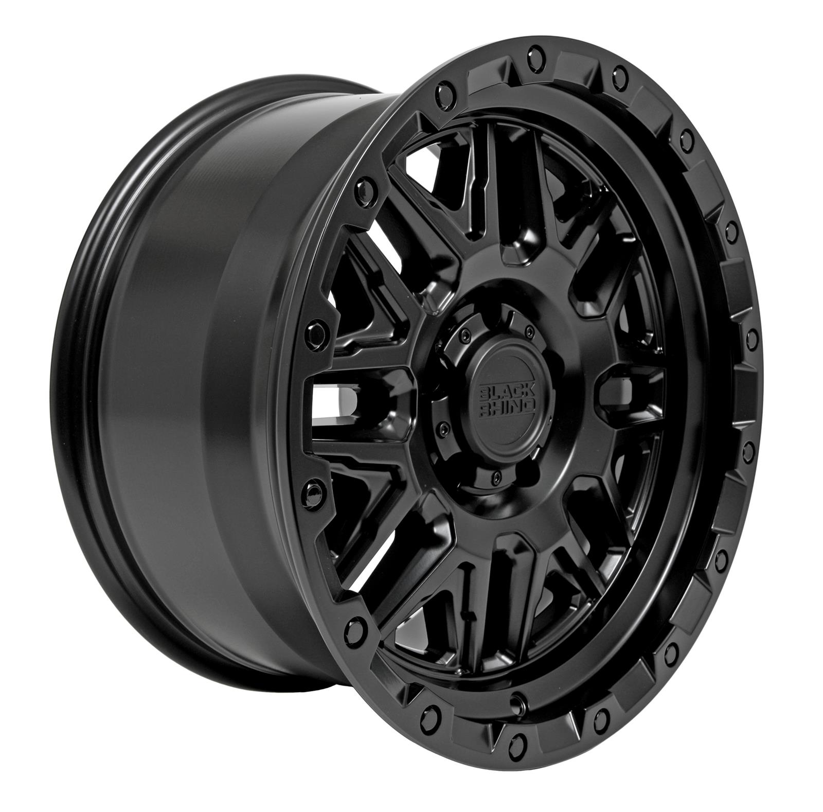 Black Rhino Wheels 1890ALA85127M71 Black Rhino Alamo Matte Black