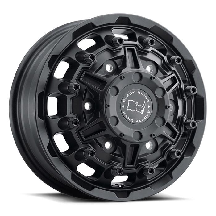 Black Rhino Wheels 1660DST106205M16 Black Rhino Destroyer Matte Black