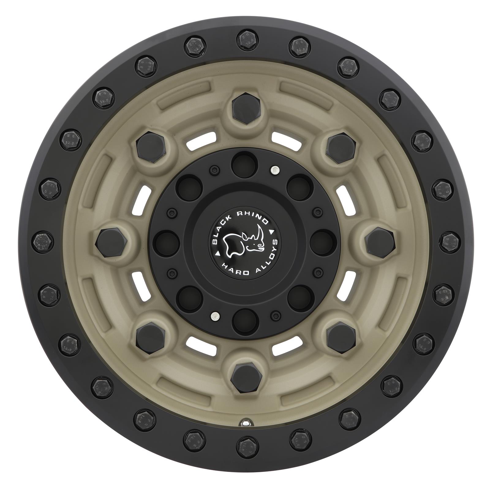 Black Rhino Wheels 1785GAR006135D87 Black Rhino Garrison Beadlock Matte