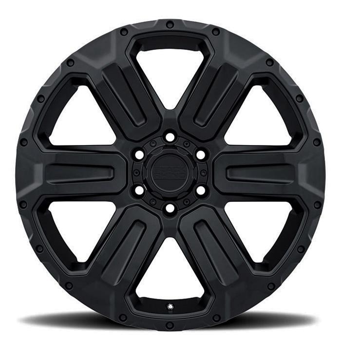 Black Rhino Wheels 2090WKA356114M76 Black Rhino Wanaka Matte Black