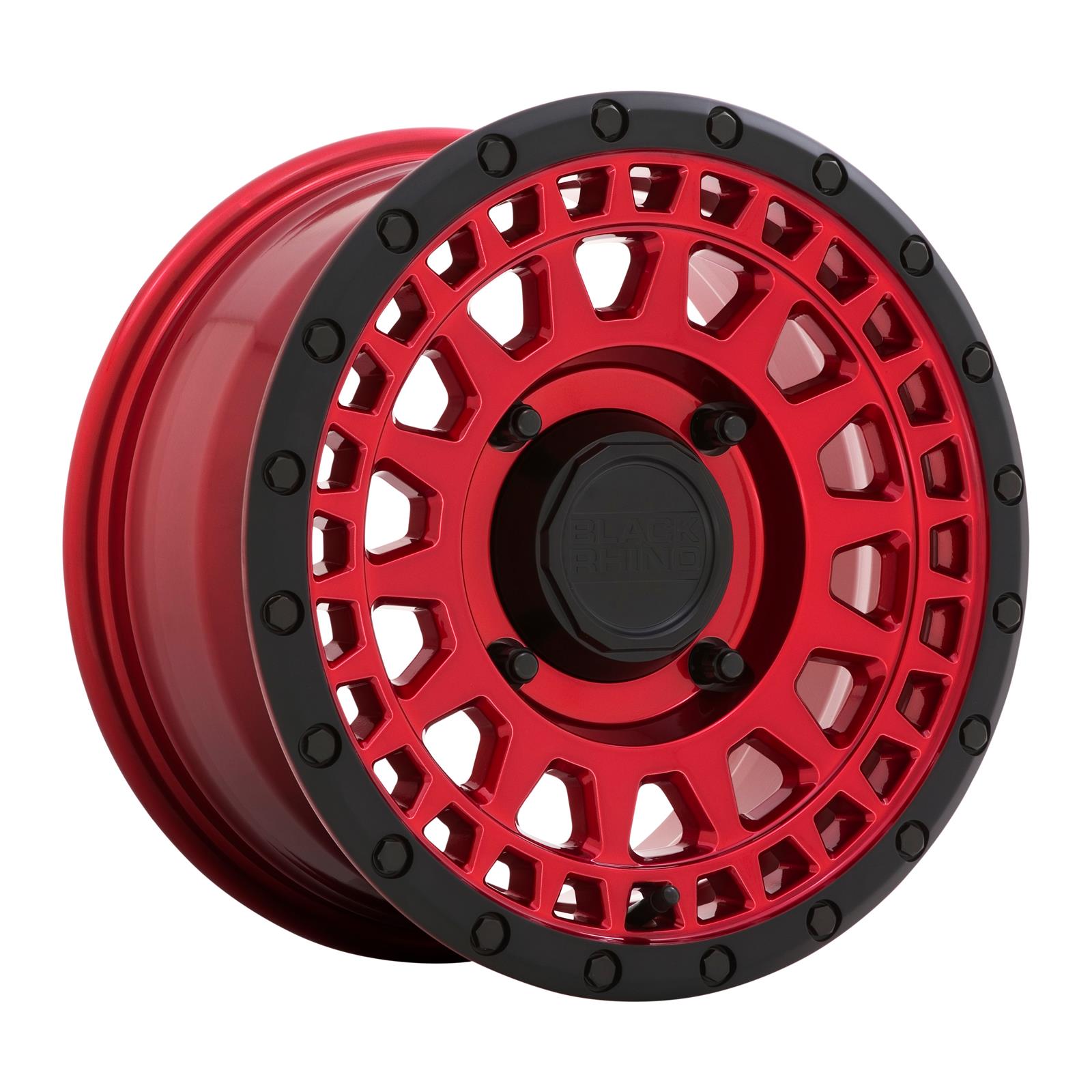 Black Rhino Wheels 1570PKR364110R82 Black Rhino Parker UTV Candy Red