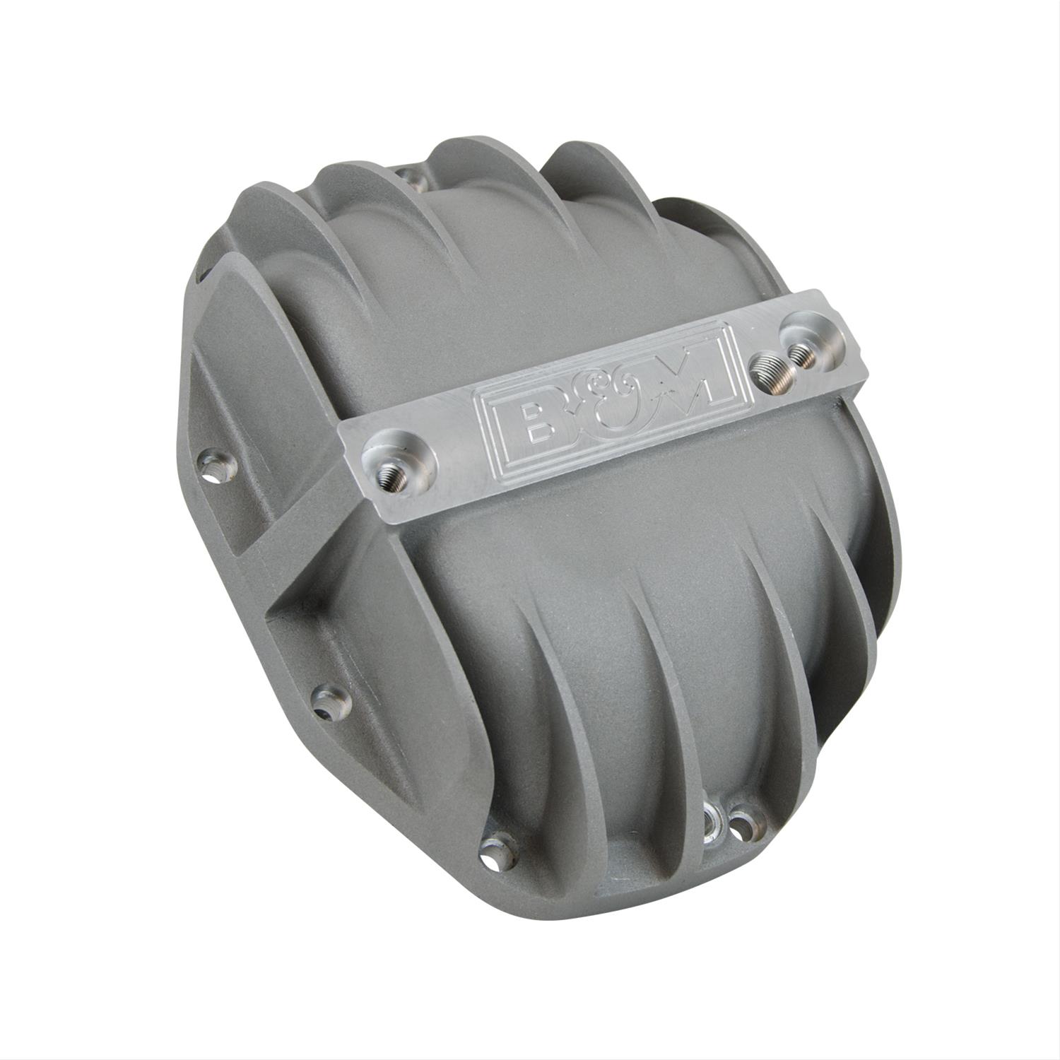 B&M 10 Bolt Dana 80 Differential Cover 10315 Cover, Rear, 10-bolt, Aluminum, Natural, 80, Each thumbnail 2