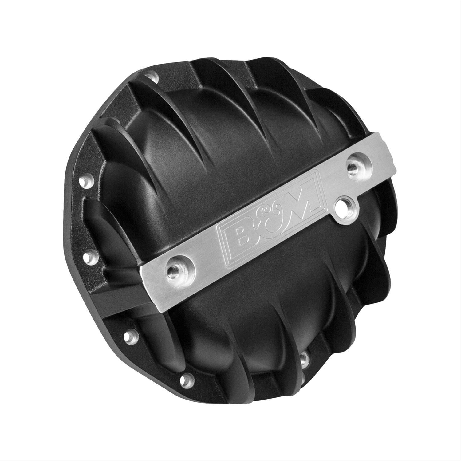 B&M 14 Bolt AAM 11.5 Inch Differential Cover 11317 Cover, 14-bolt, A356 Aircraft Grade Alloy, Black Anodized, in. 14-bolt, Each thumbnail 2