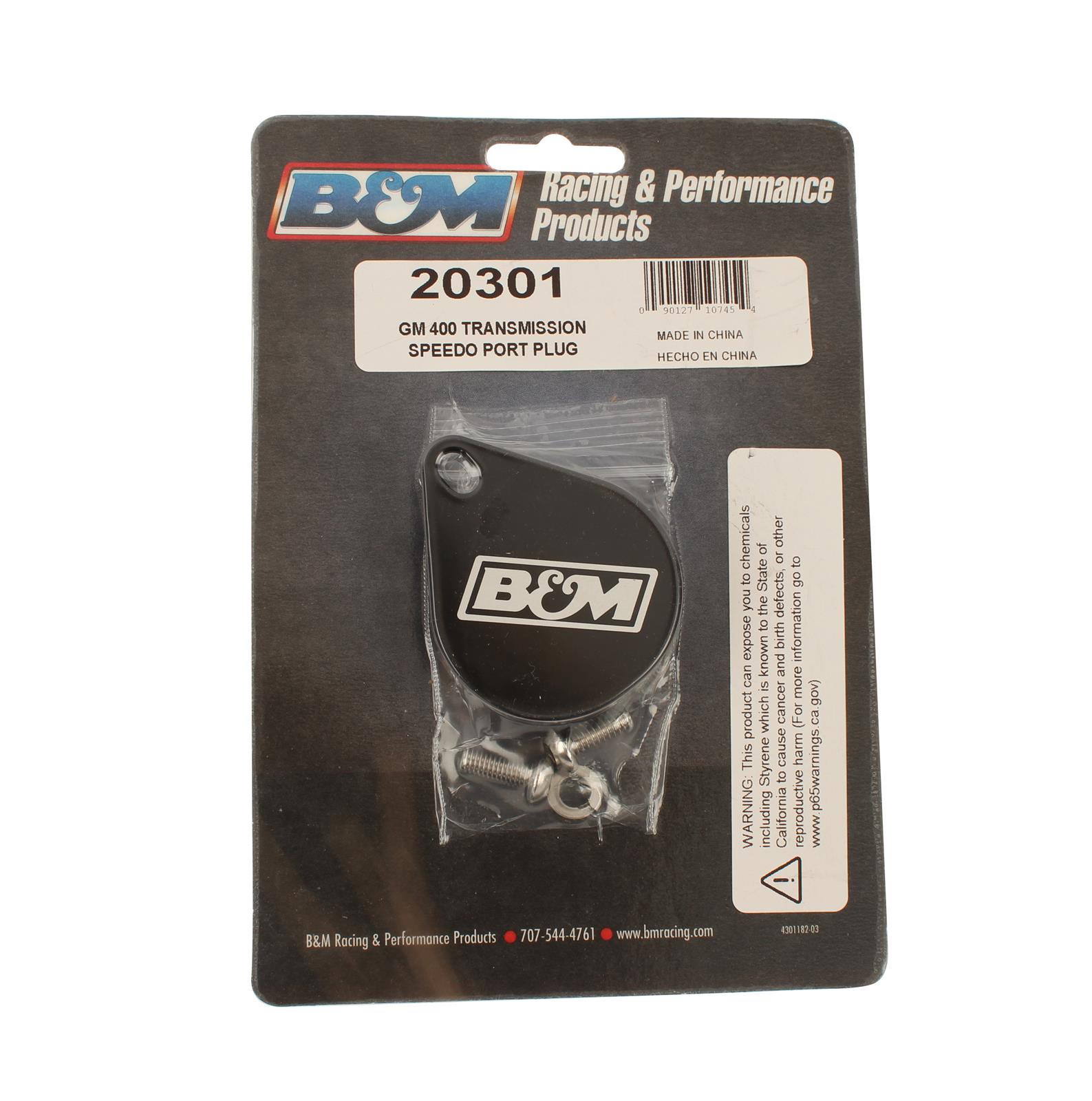 B&M 20301 B&M Transmission Speedometer Port Plugs | Summit Racing