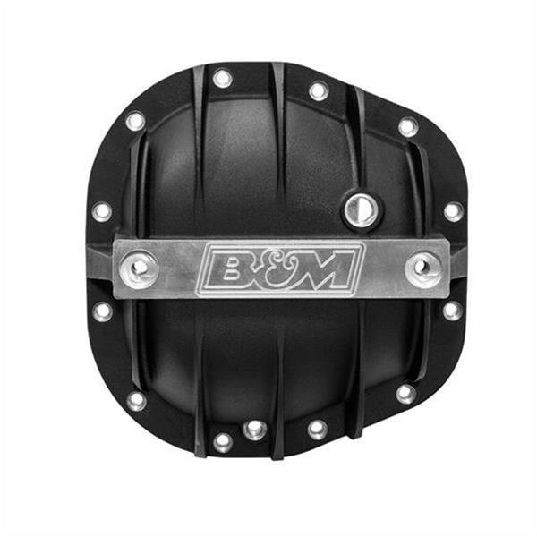 B&M 12 Bolt Sterling 10.5 Inch Differential Cover 41299 Cover, 12-bolt, A356 Aircraft Grade Alloy, Black Anodized, in., Each thumbnail 3