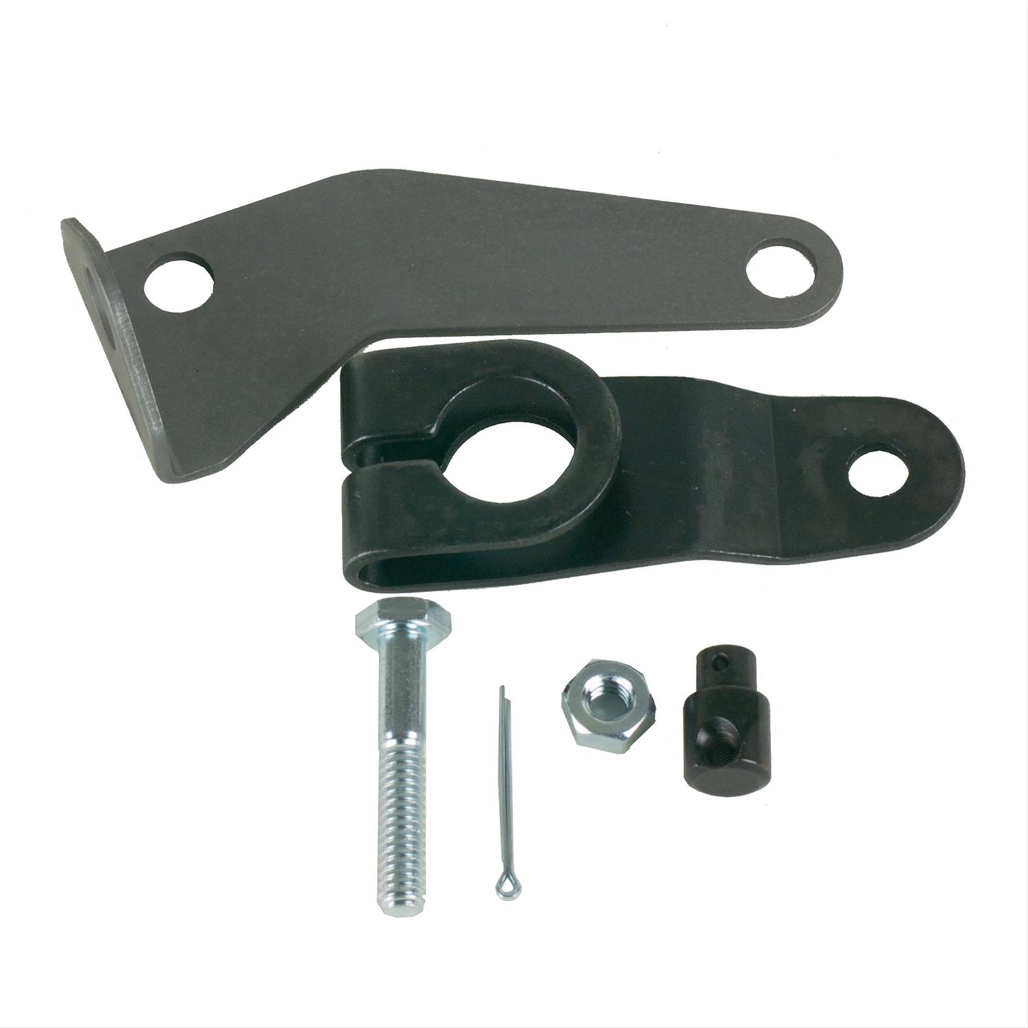 B&M Transmission Brackets and Levers 50498 Bracket, Steel, Natural, Ford, Lincoln, Mercury, C-4, Kit thumbnail 2