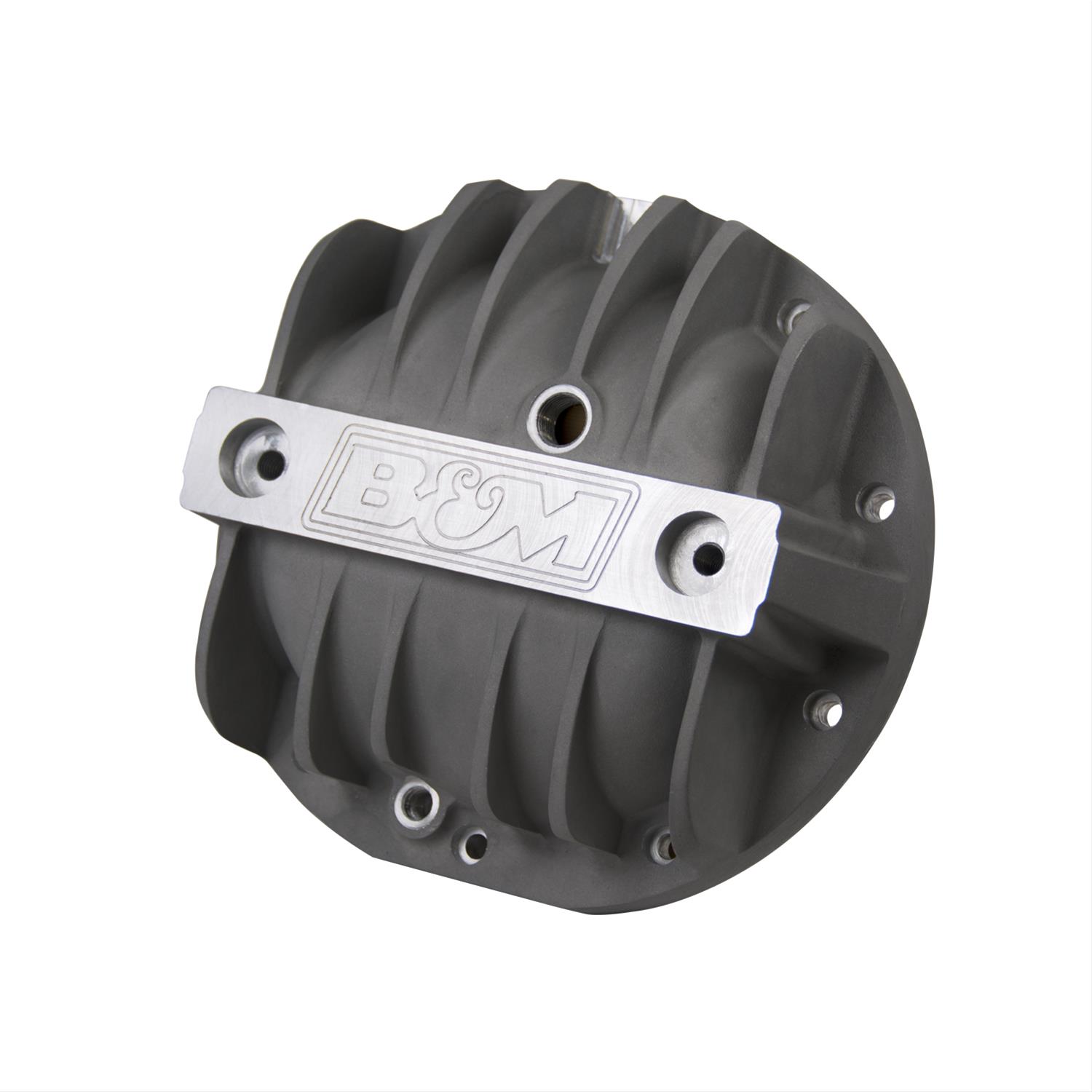 B&M 10 Bolt GM 8.2 Inch, BOP axle Differential Cover 70503 Cover, 10-bolt, Aluminum, Natural, in. BOP, Each