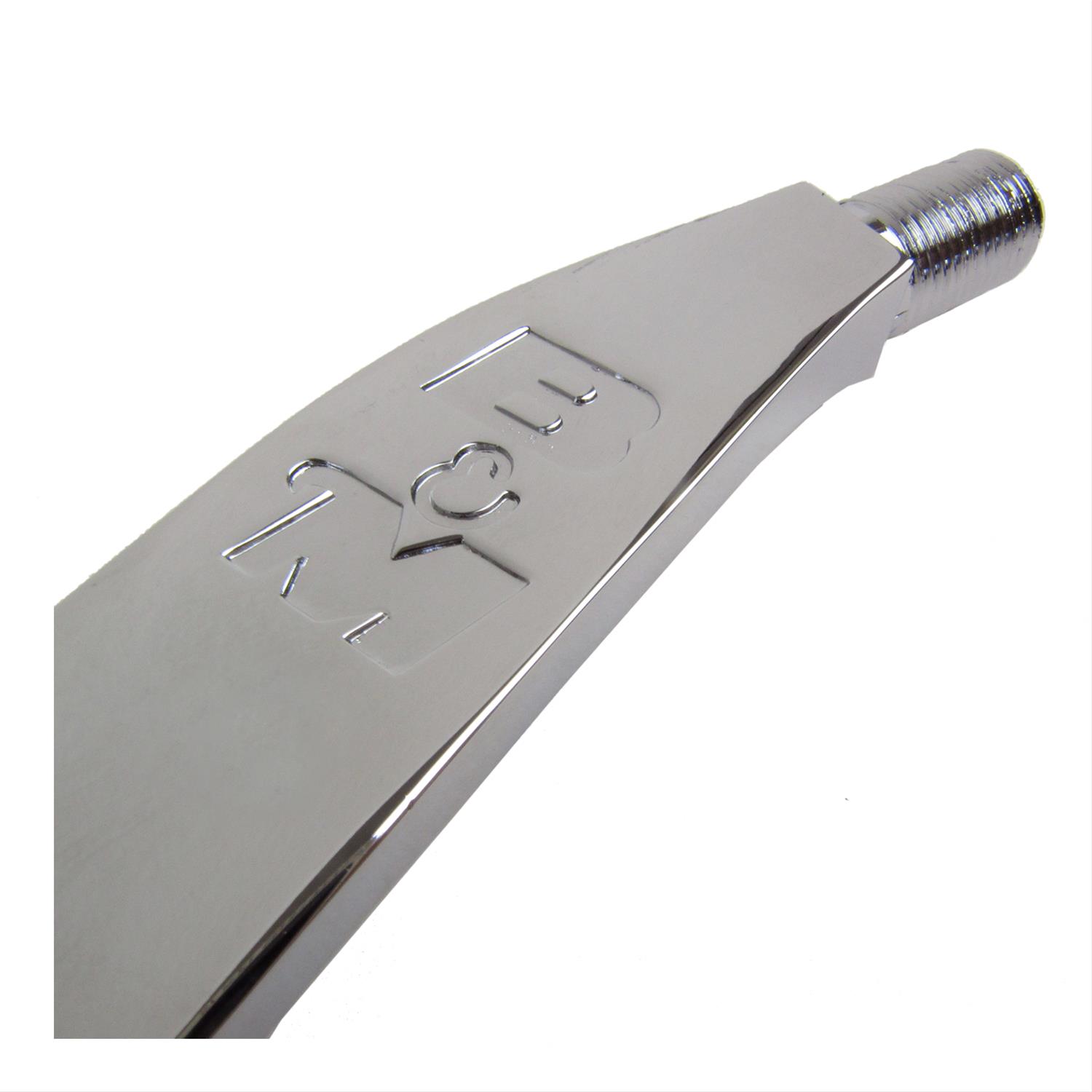 B&M Replacement Automatic Shifter Sticks 80586 Stick, Steel, Chrome, Straight, Quicksilver/Pro Ratchet, Each thumbnail 2