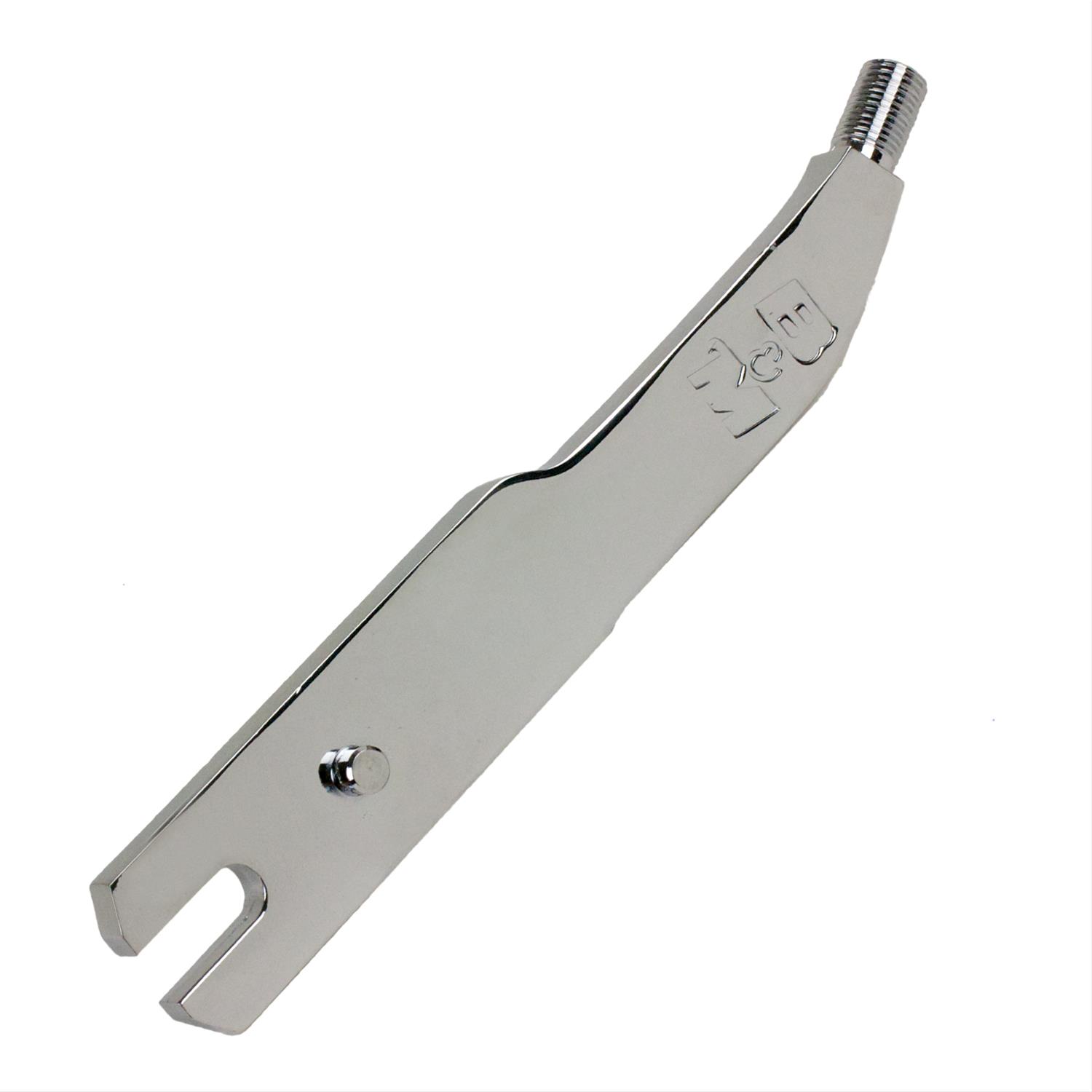 B&M Replacement Automatic Shifter Sticks 80586 Stick, Steel, Chrome, Straight, Quicksilver/Pro Ratchet, Each thumbnail 3