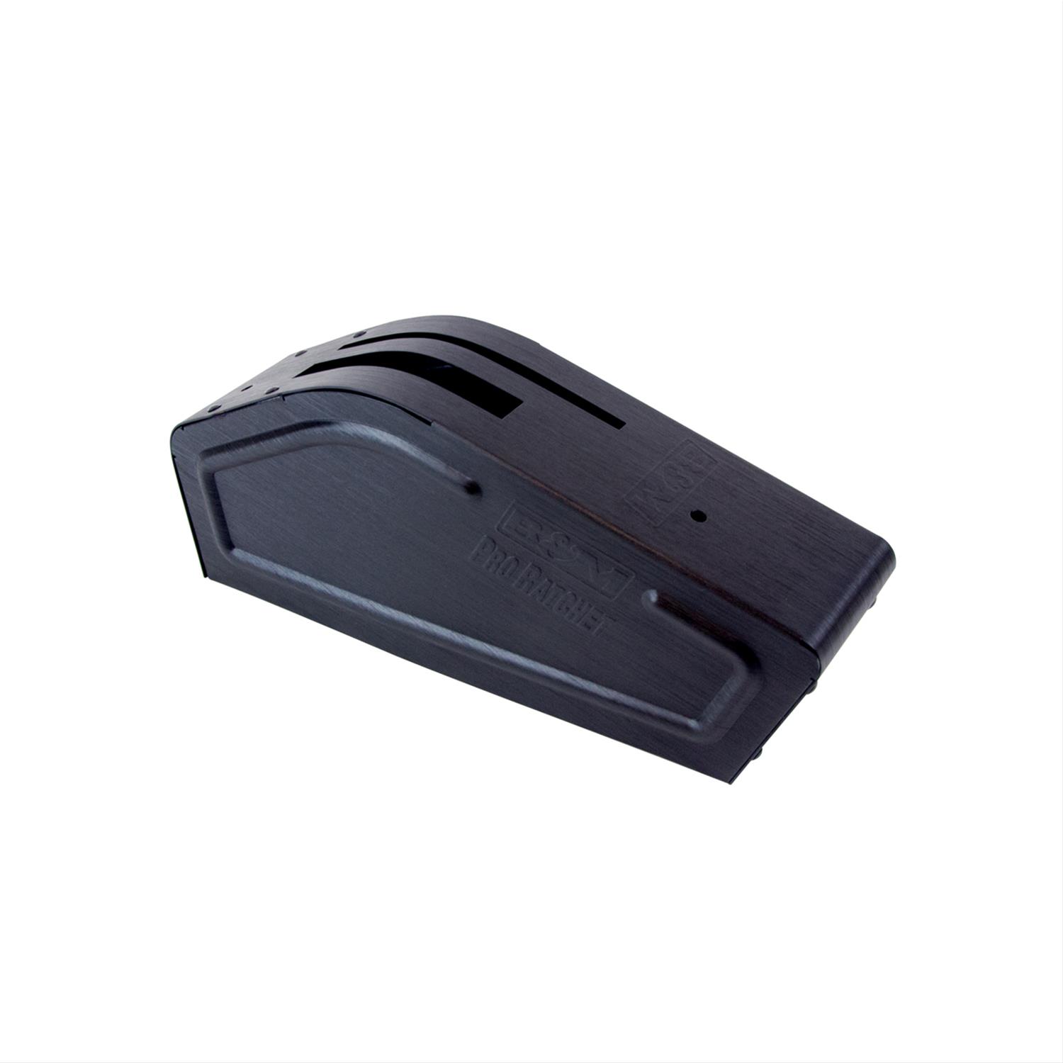 B&M Replacement Automatic Shifter Covers 81122 Cover, Replacement, Aluminum, Black Anodized, Pro Ratchet, Each thumbnail 2