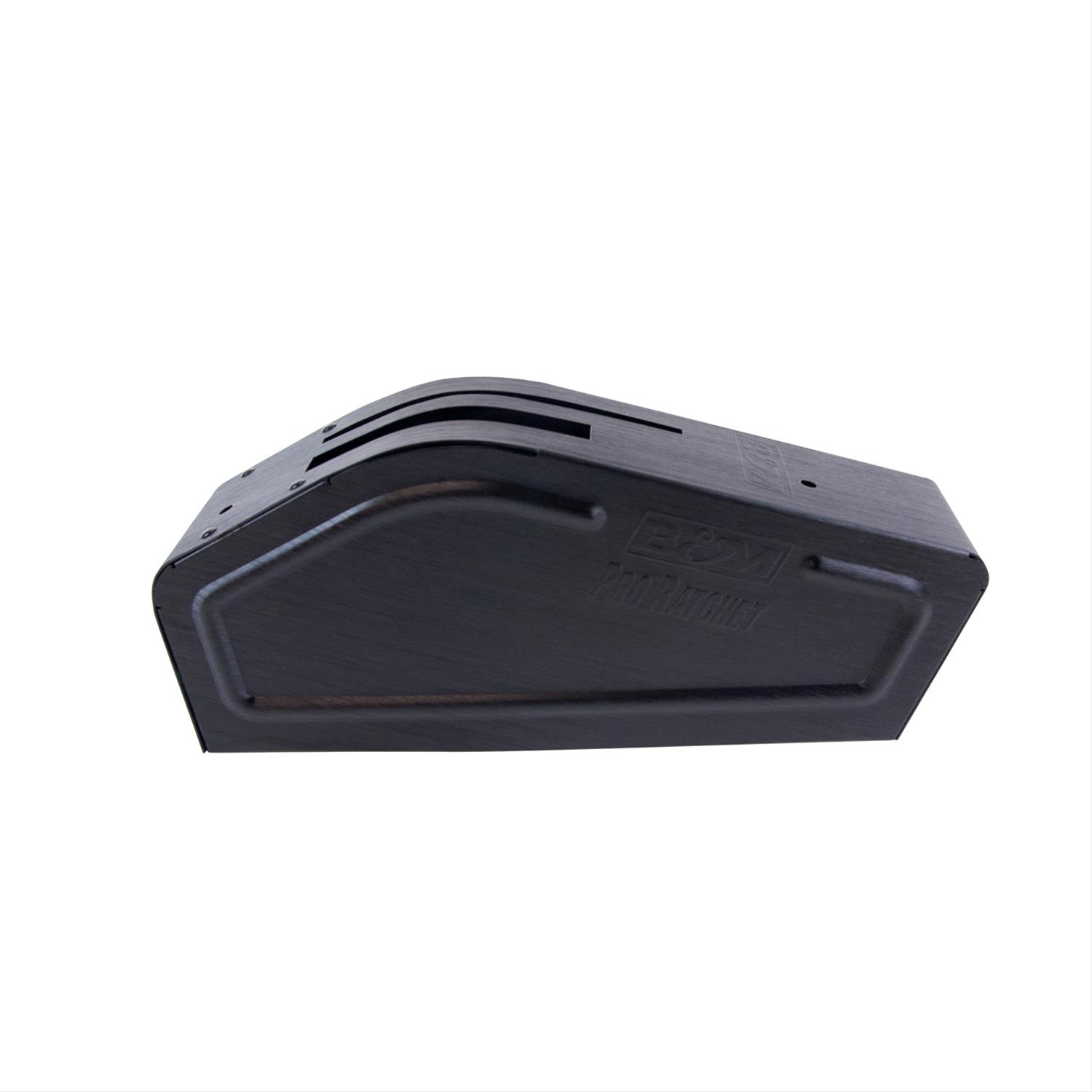 B&M Replacement Automatic Shifter Covers 81122 Cover, Replacement, Aluminum, Black Anodized, Pro Ratchet, Each thumbnail 3