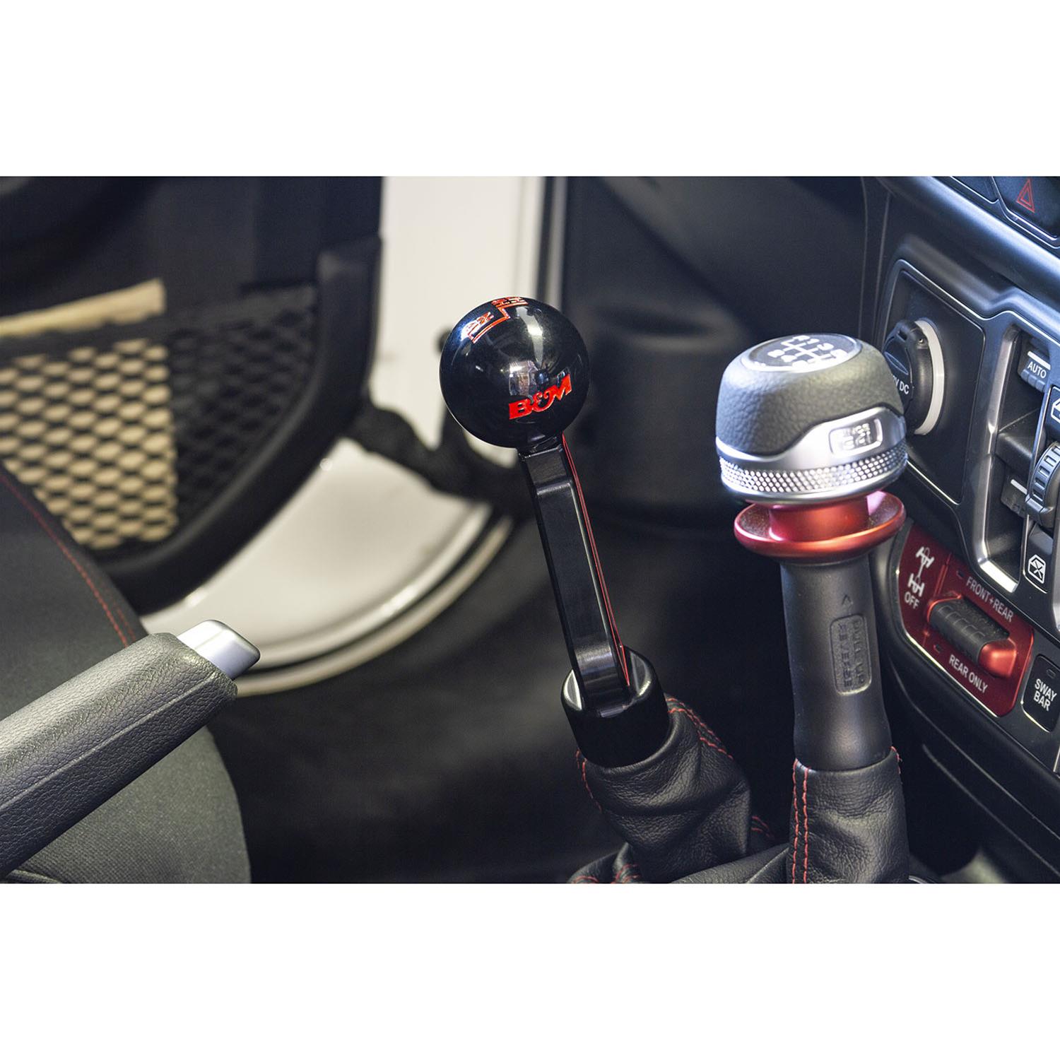 B&M Extended Transfer Case Handles 81173 Shifter, Handle, Jeep, JL, Each thumbnail 2