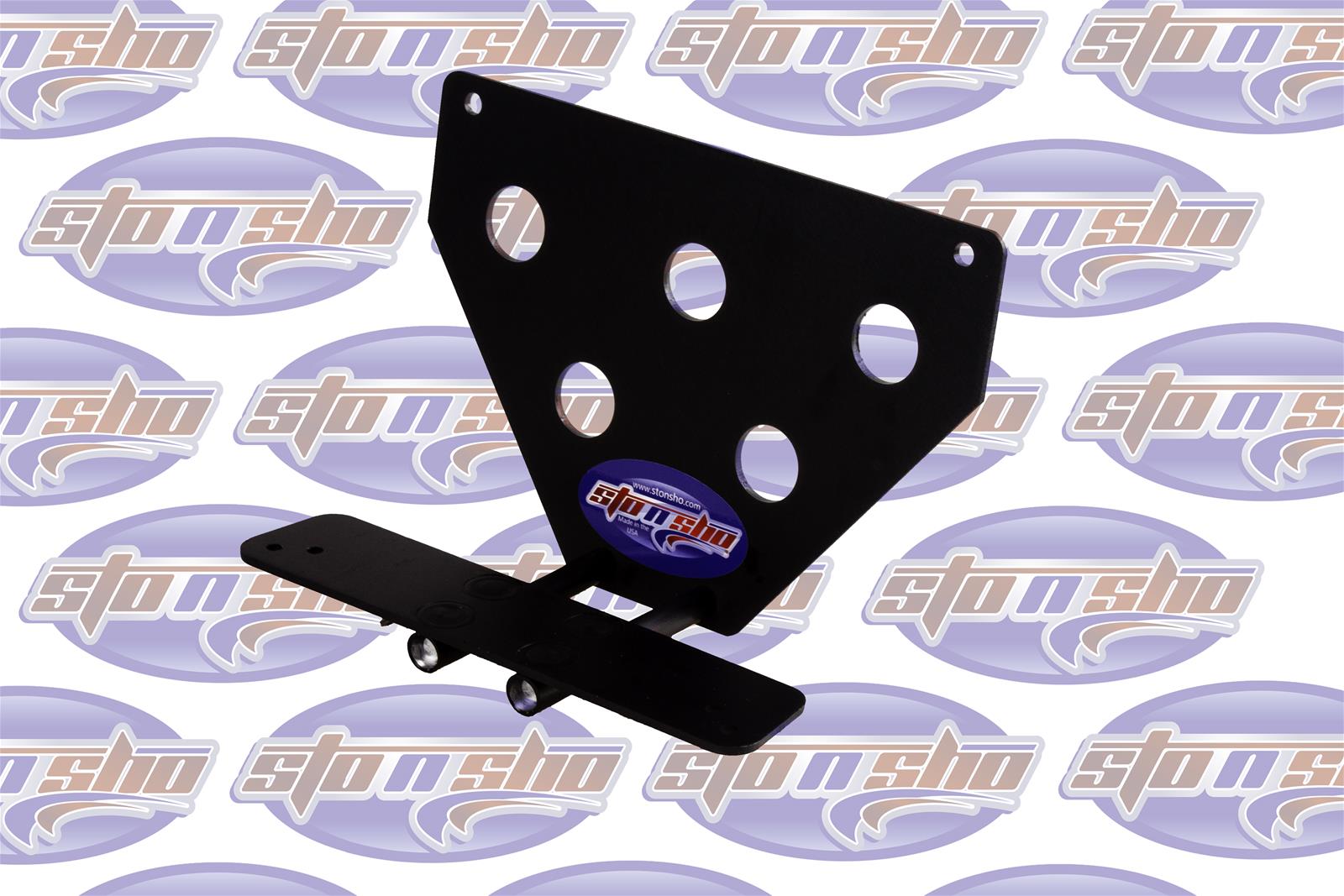 STO N SHO License Plate Bracket For 2014-2015 Jaguar XJ – No-Drill Quick-Release, Aluminum, Made In USA - View #5