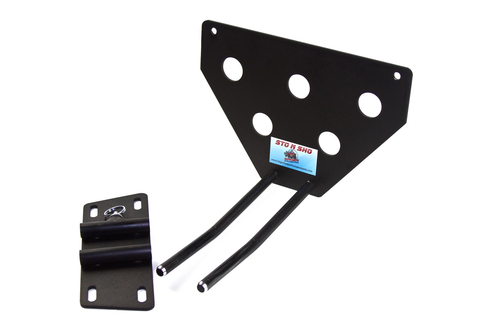 STO N SHO License Plate Bracket For 2014-2015 Jaguar XJ – No-Drill Quick-Release, Aluminum, Made In USA - View #11