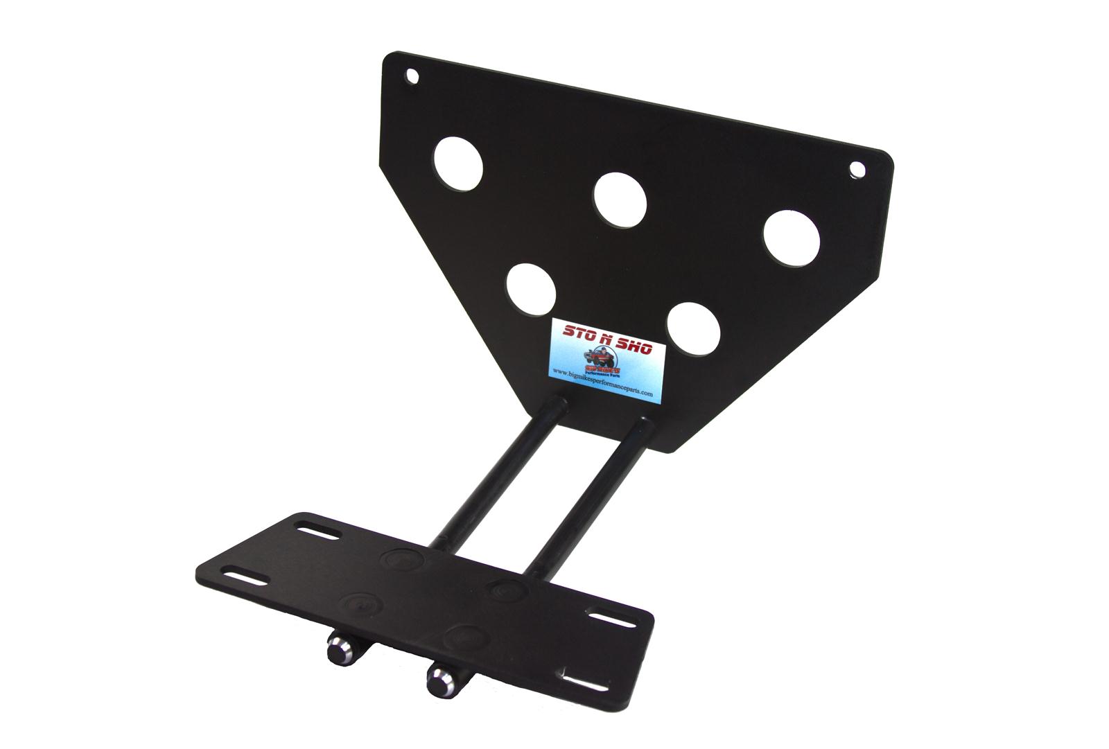 STO N SHO License Plate Bracket For 2014-2015 Jaguar XJ – No-Drill Quick-Release, Aluminum, Made In USA - View #6