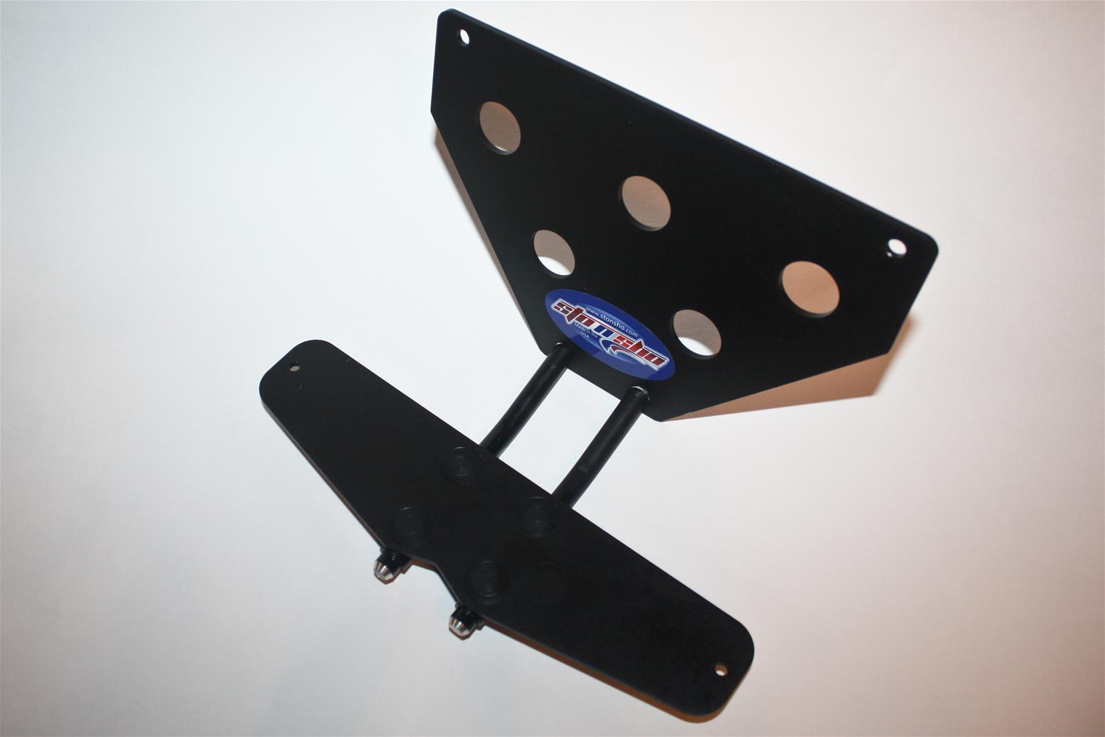 STO N SHO License Plate Bracket For 2014-2015 Jaguar XJ – No-Drill Quick-Release, Aluminum, Made In USA - View #12