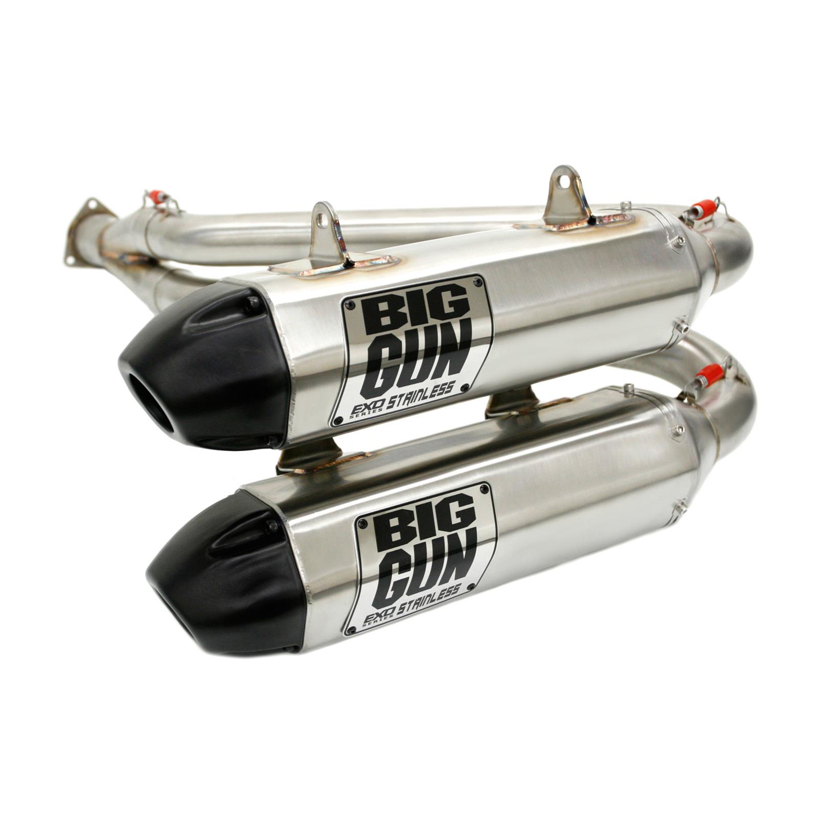 Big Gun 144682 Big Gun Exhaust Exo Series SlipOn Mufflers Summit Racing