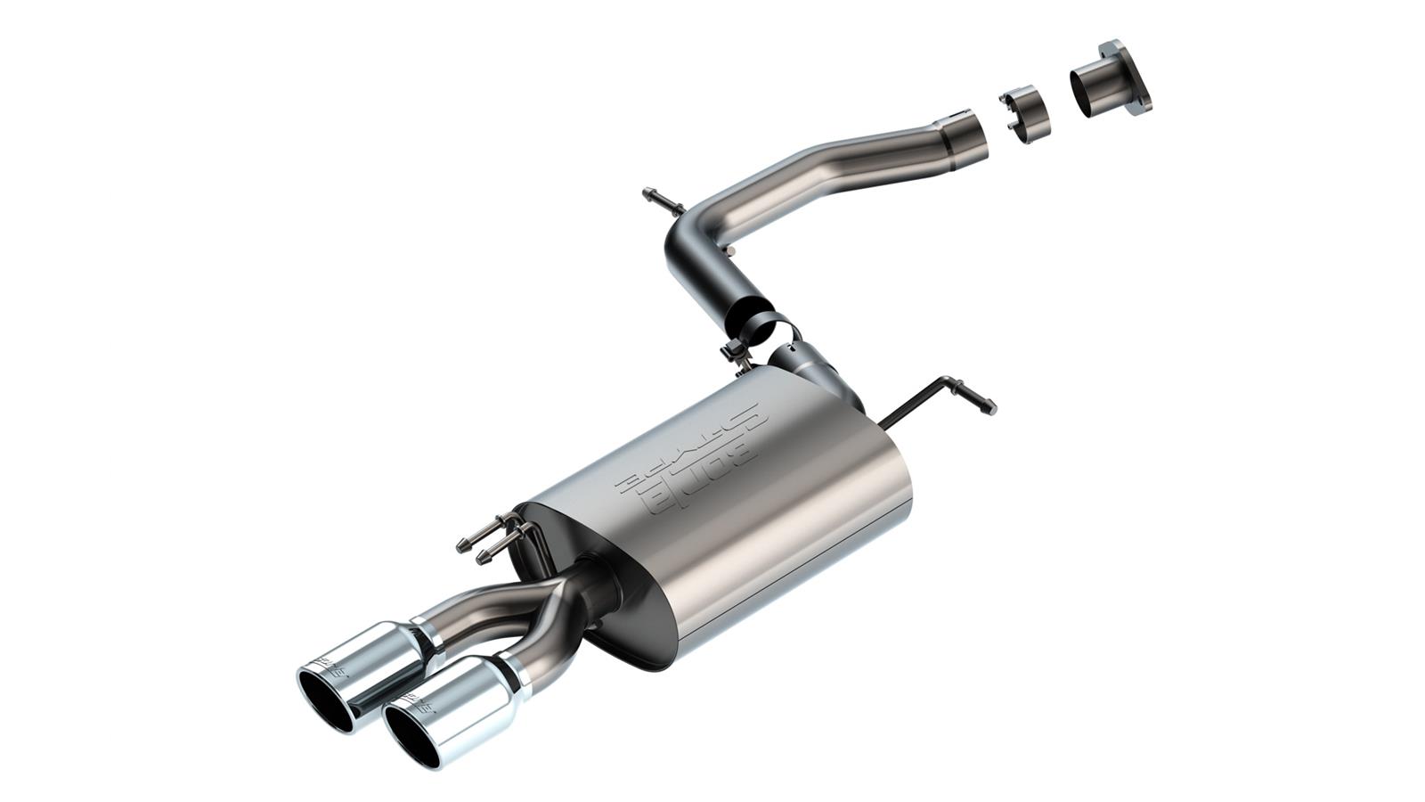 Borla 11980 Borla S-Type Axle-Back Exhaust Systems | Summit Racing