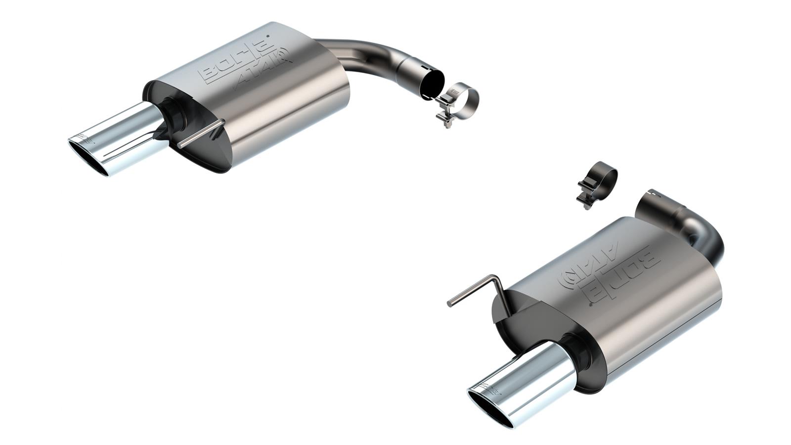 Borla 11984 Borla ATAK Axle-Back Exhaust Systems | Summit Racing