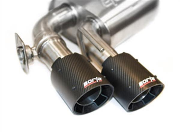 Borla 18-19 Ford Mustang GT 5.0L Coupe w/o Valves ATAK 3in Cat-Back Exhaust-Blk Carbon Fiber Tips thumbnail 3