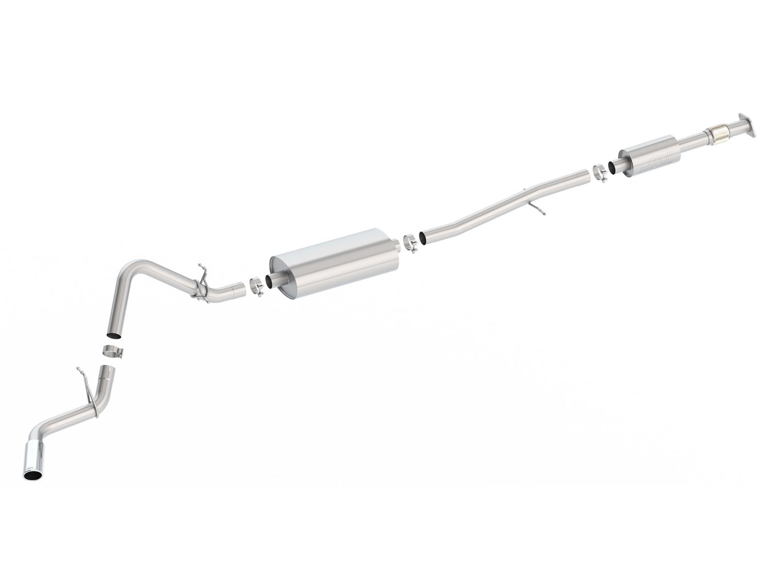 Borla S-Type Cat-Back 19-20 Chevrolet Silverado Side Exit Exhaust