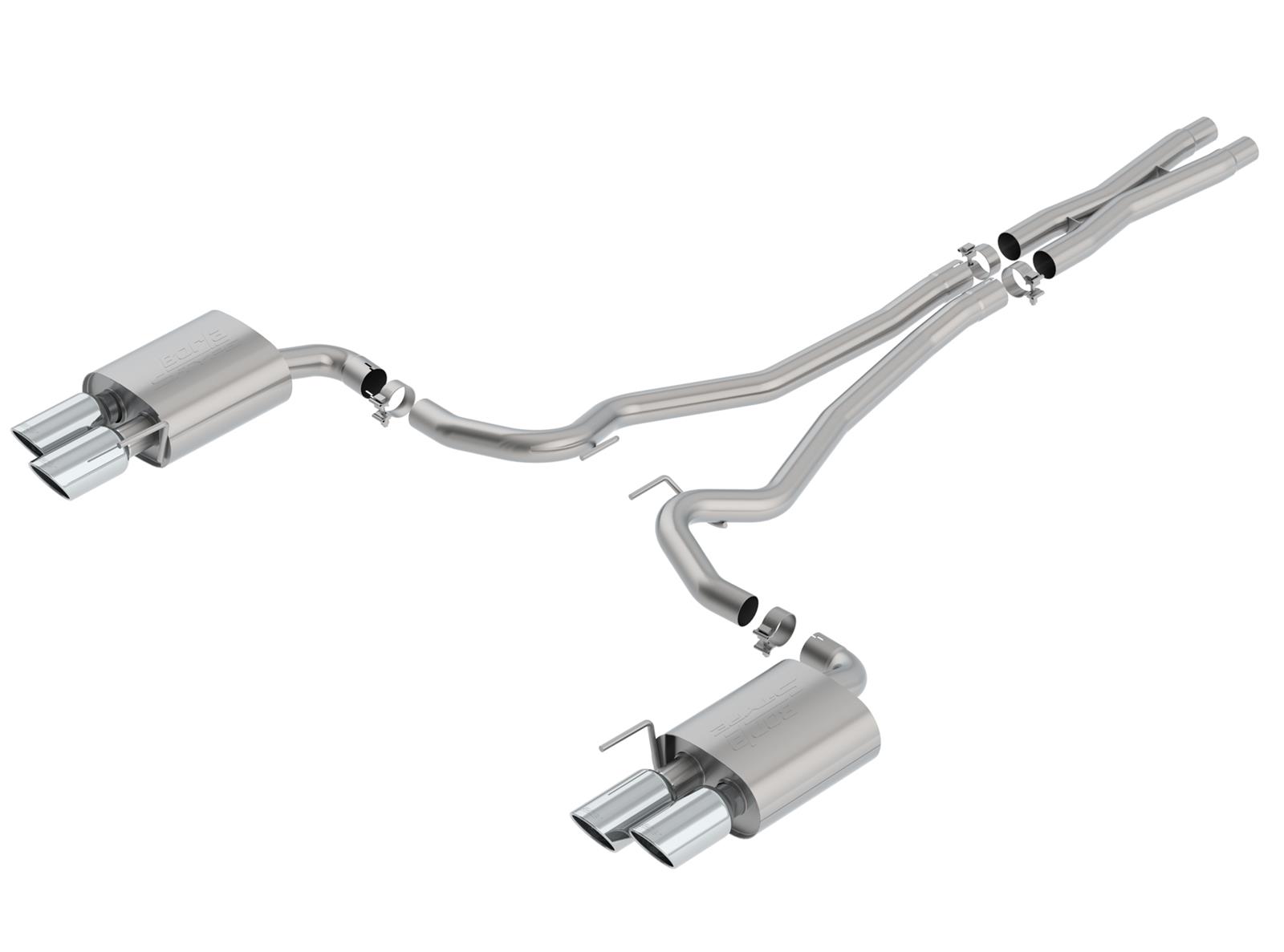 Borla 140807 Borla S-Type Cat-Back Exhaust Systems | Summit Racing