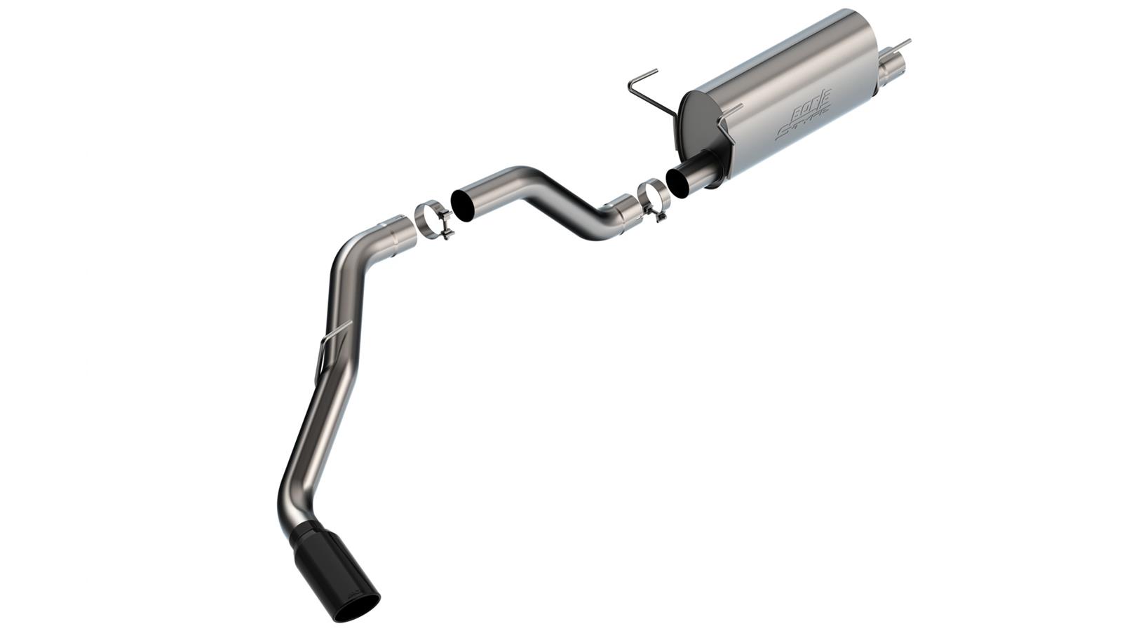 Borla 140851BC Borla S-Type Cat-Back Exhaust Systems | Summit Racing