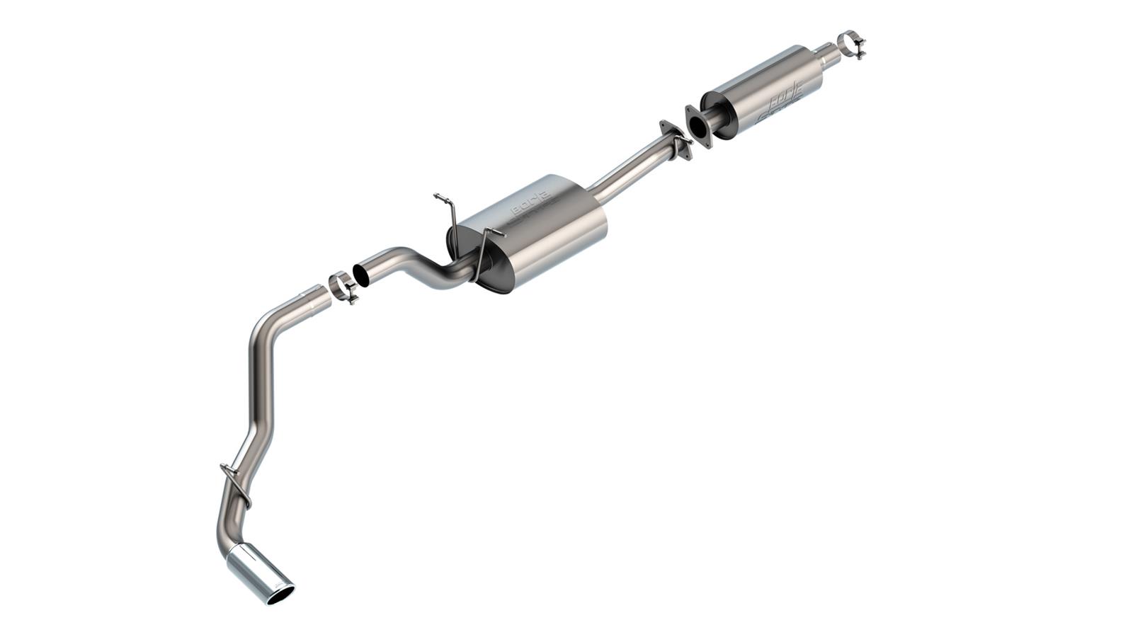 Borla 19-22 RAM 1500 3.6L V6 4DR 140.5/144.6/153.5 Wheel Base 3.0in S-Type Cat-Back Exhaust thumbnail 2