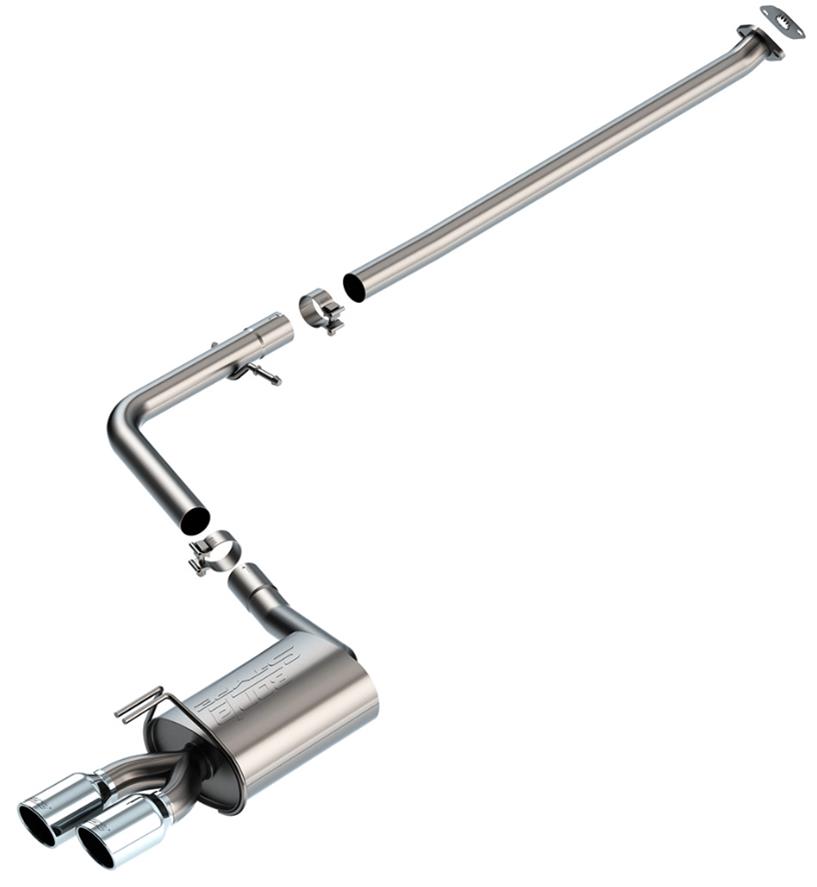 Borla Catback Exhaust | 2001-2006 Audi TT Quattro (14957)