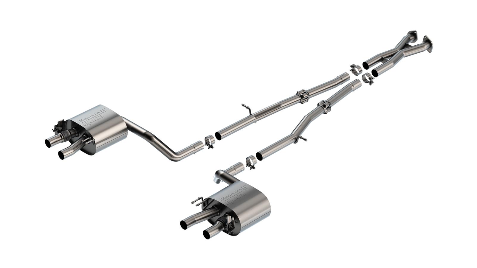 Borla 140936 Borla S-Type Cat-Back Exhaust Systems | Summit Racing