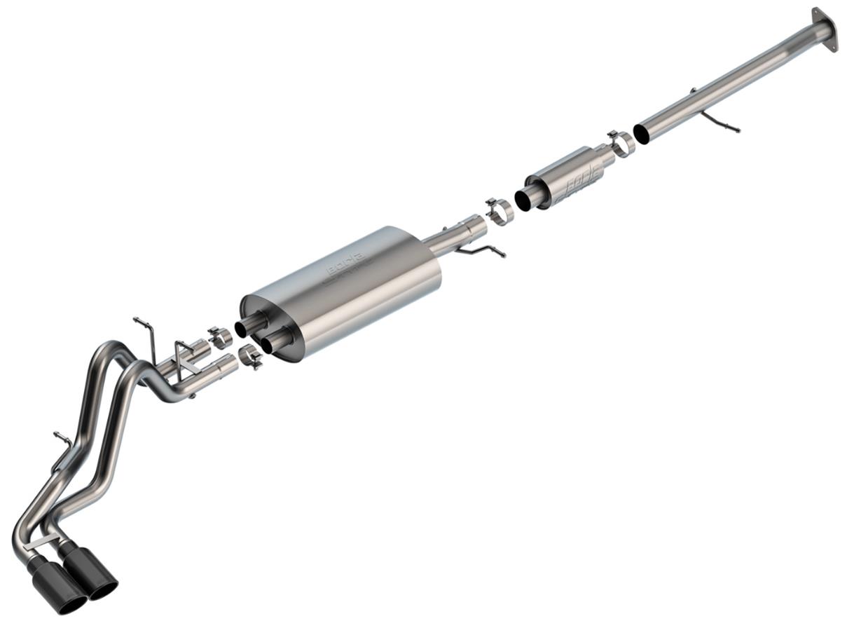 Borla 140943BC Borla S-Type Cat-Back Exhaust Systems | Summit Racing