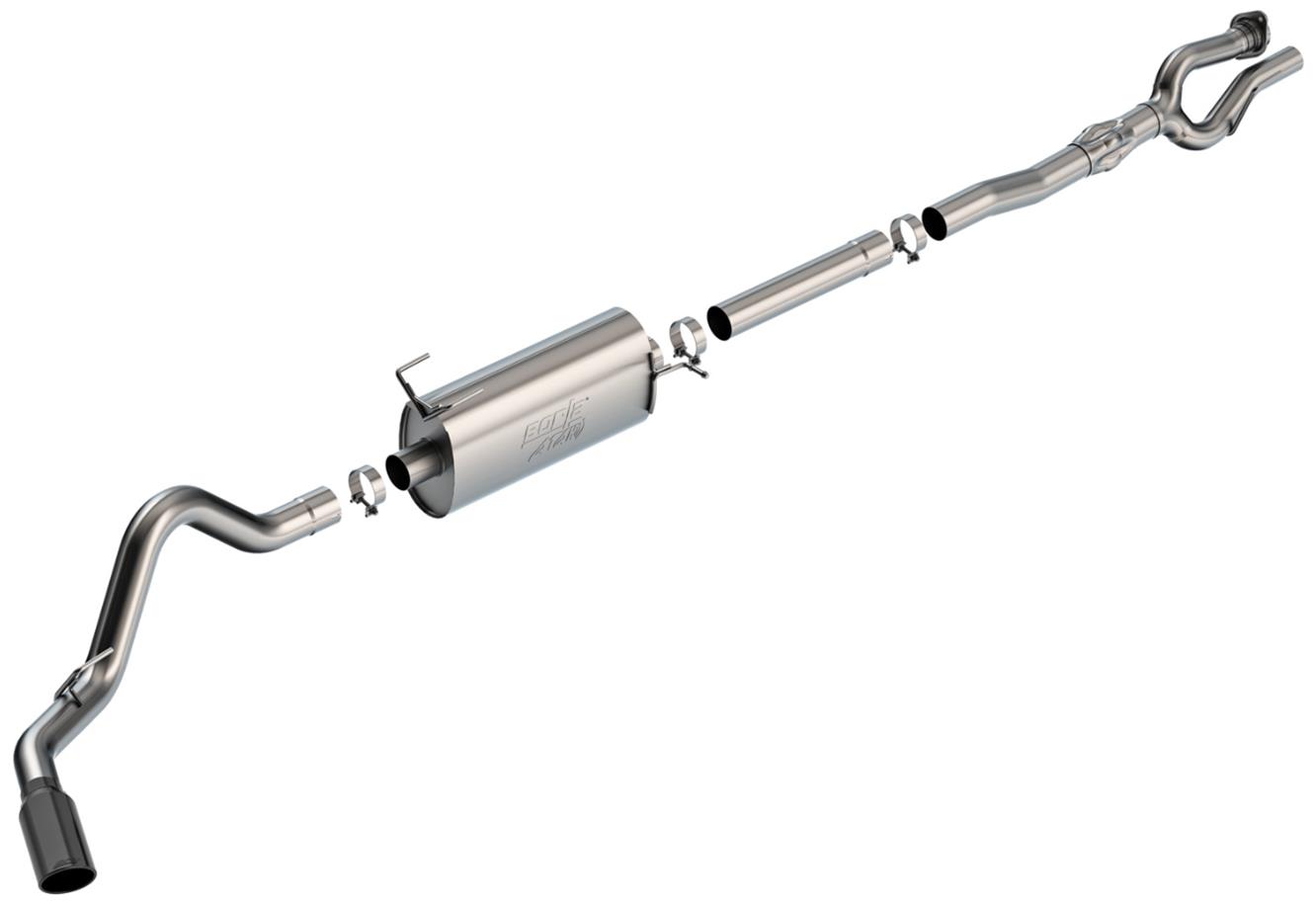 Borla 17-22 Ford F-250/F-350 SD 6.2L V8 2+4WD (Non-Dually) 2.75in ATAK Catback Exhaust - Blk Chrome