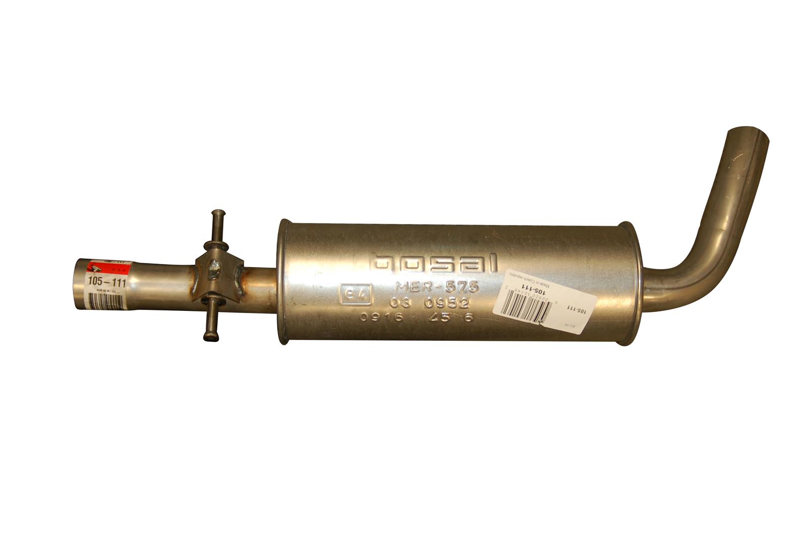 Exhaust Muffler Assembly-Direct-Fit Bosal 105-111