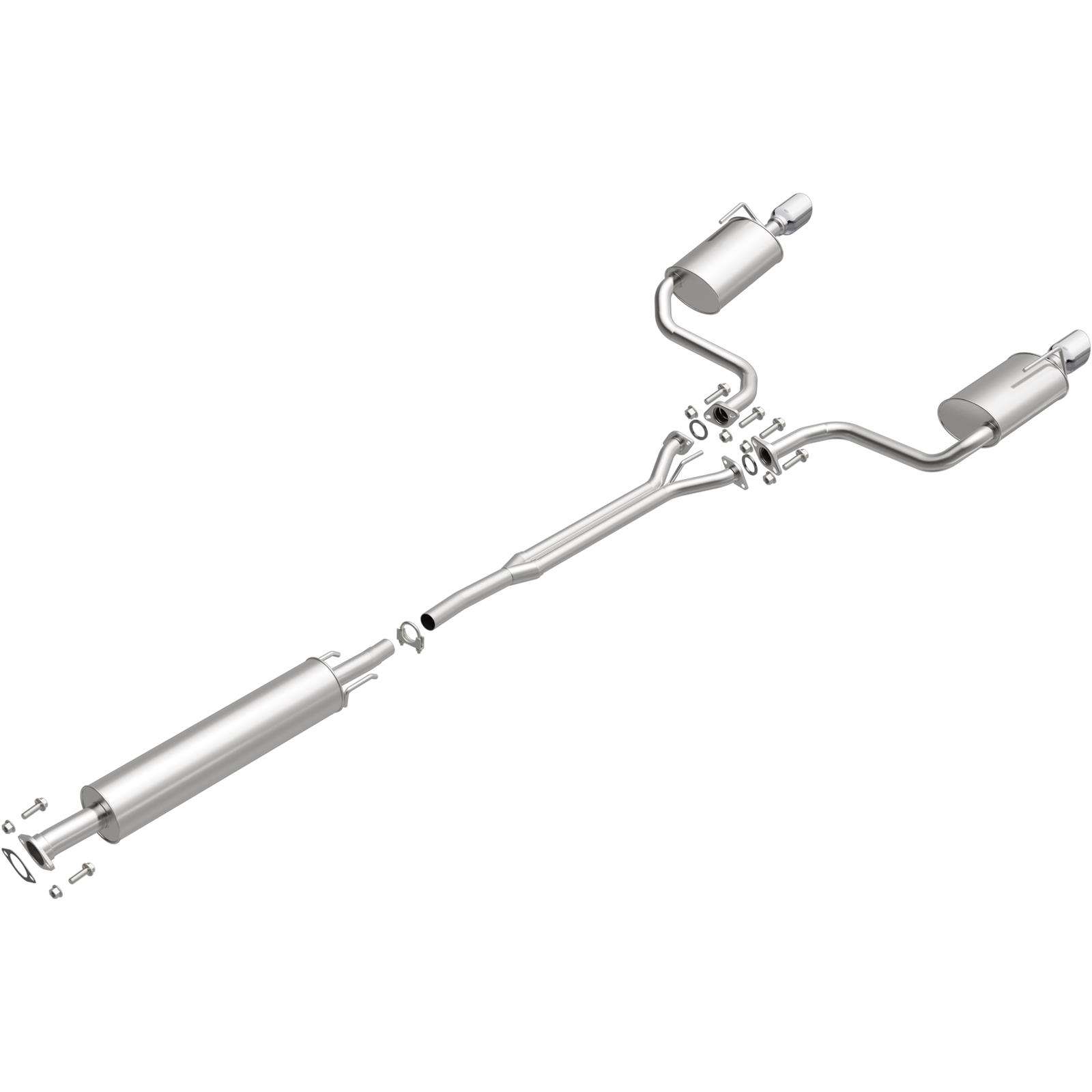 BRExhaust 1060167 BRExhaust DirectFit Exhaust Systems Summit Racing