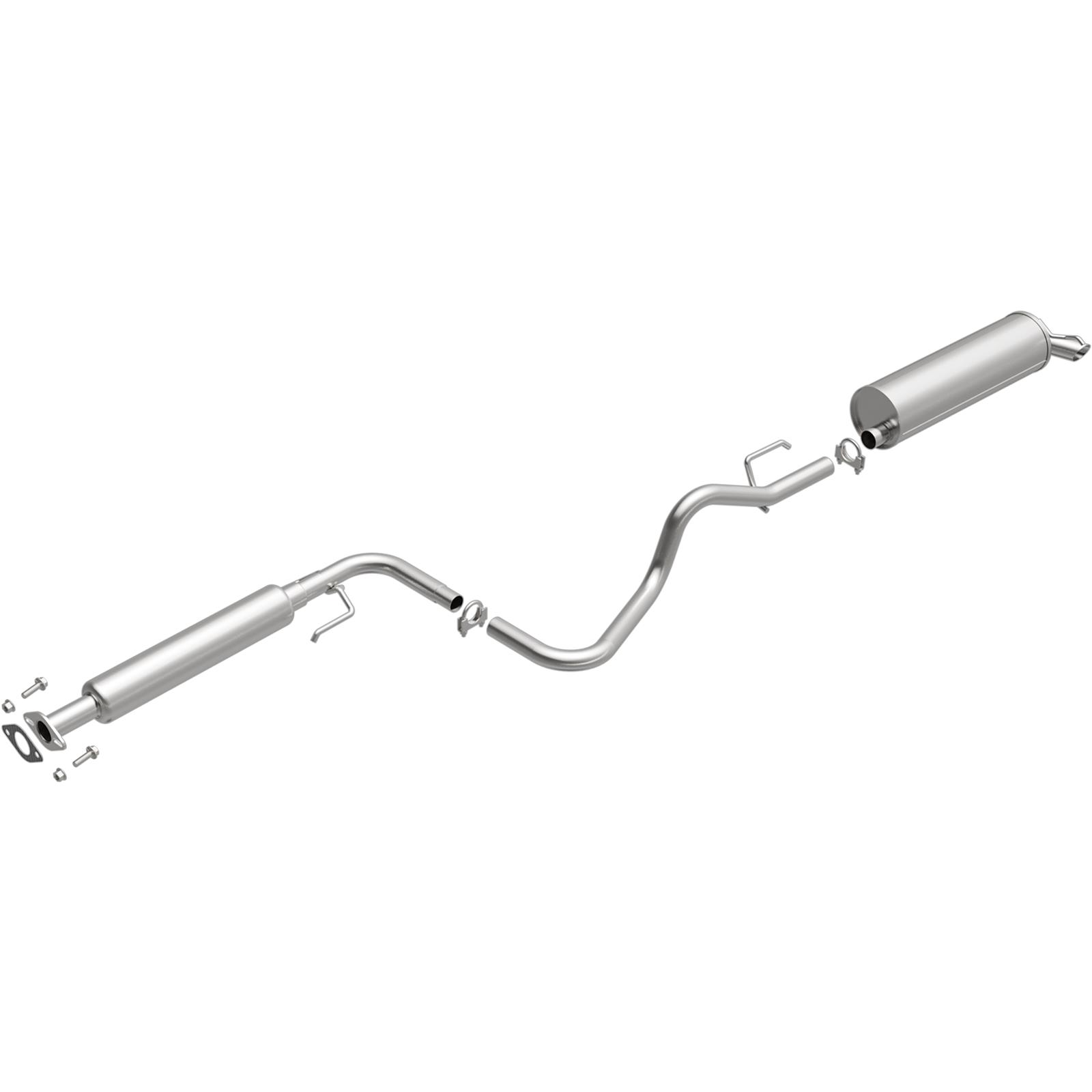 BRExhaust Direct-Fit Exhaust Systems for 2005-2007 ION - 106-0204 Systems, Direct-Fit, Cat-back, Single, Steel, Aluminized, Rear Exit, Saturn, Kit