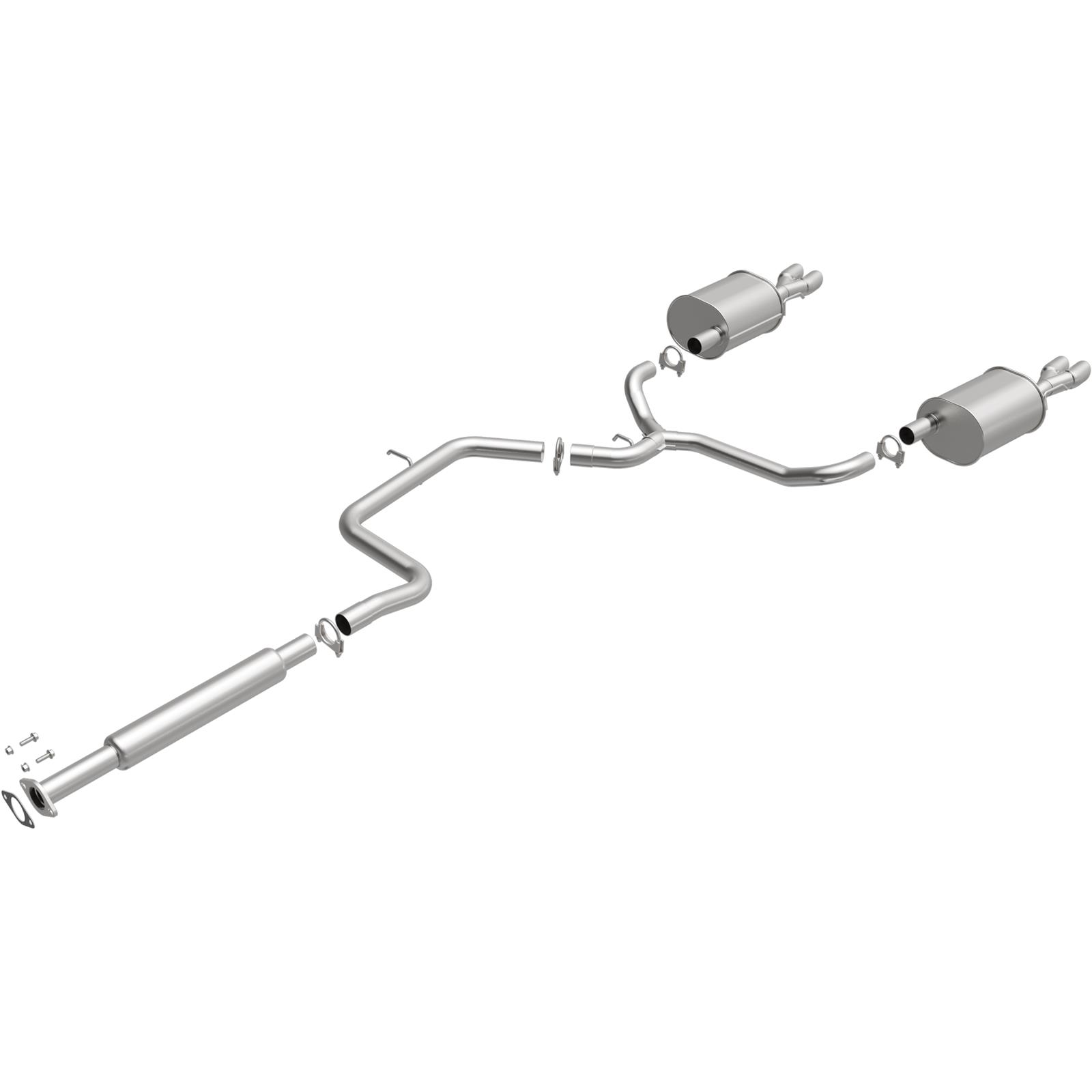 BRExhaust 1060234 BRExhaust DirectFit Exhaust Systems Summit Racing