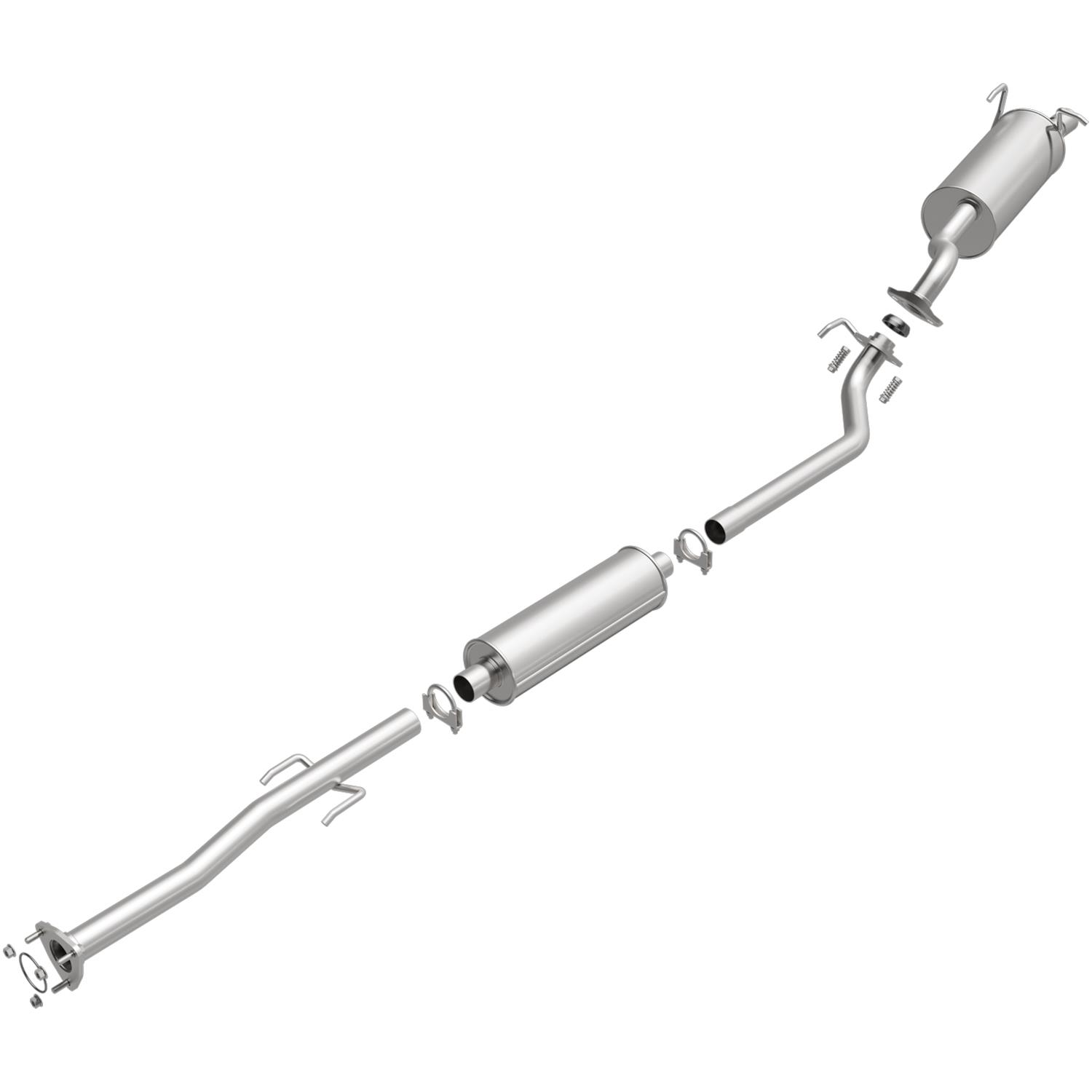 BRExhaust 1060241 BRExhaust DirectFit Exhaust Systems Summit Racing