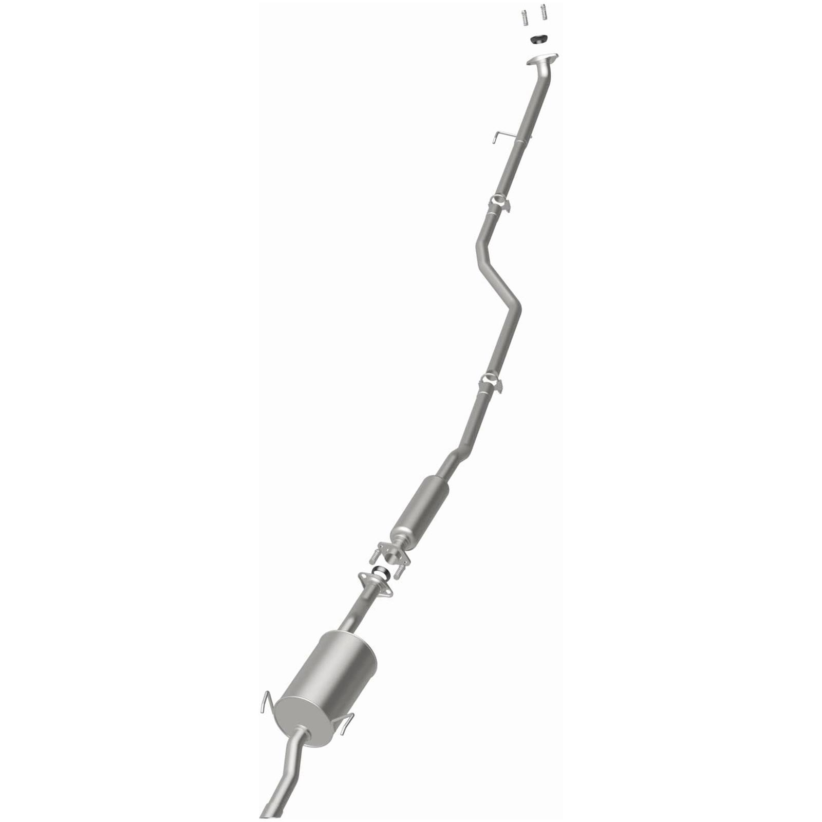 BRExhaust Direct-Fit Exhaust Systems for 2001-2005 CIVIC - 106-0301 Systems, Direct-Fit, Cat-back, Single, Steel, Aluminized, Rear Exit, use on Honda®, Kit